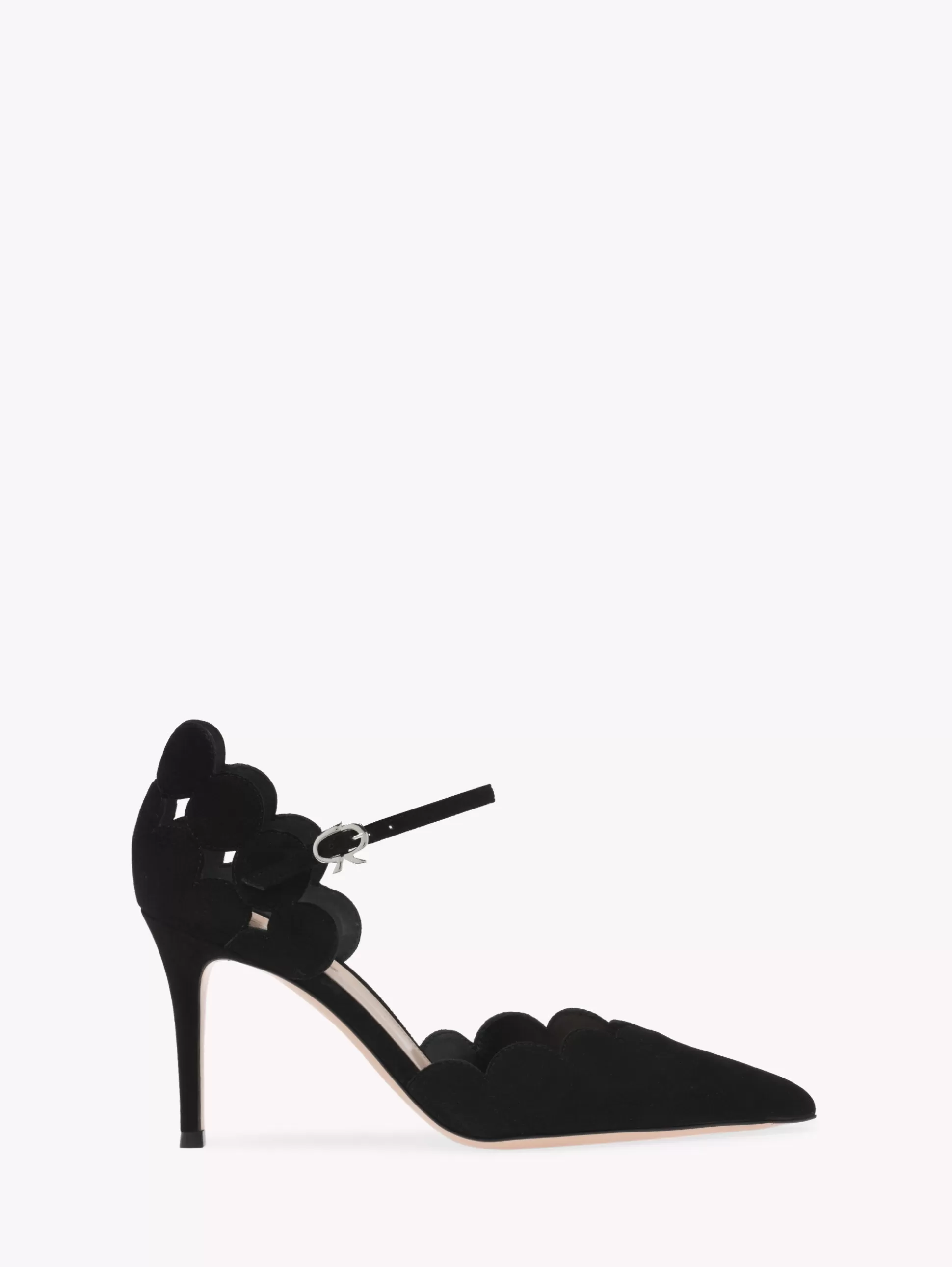 Gianvito Rossi Pumps-ARIANA D'ORSAY BLACK SUEDE