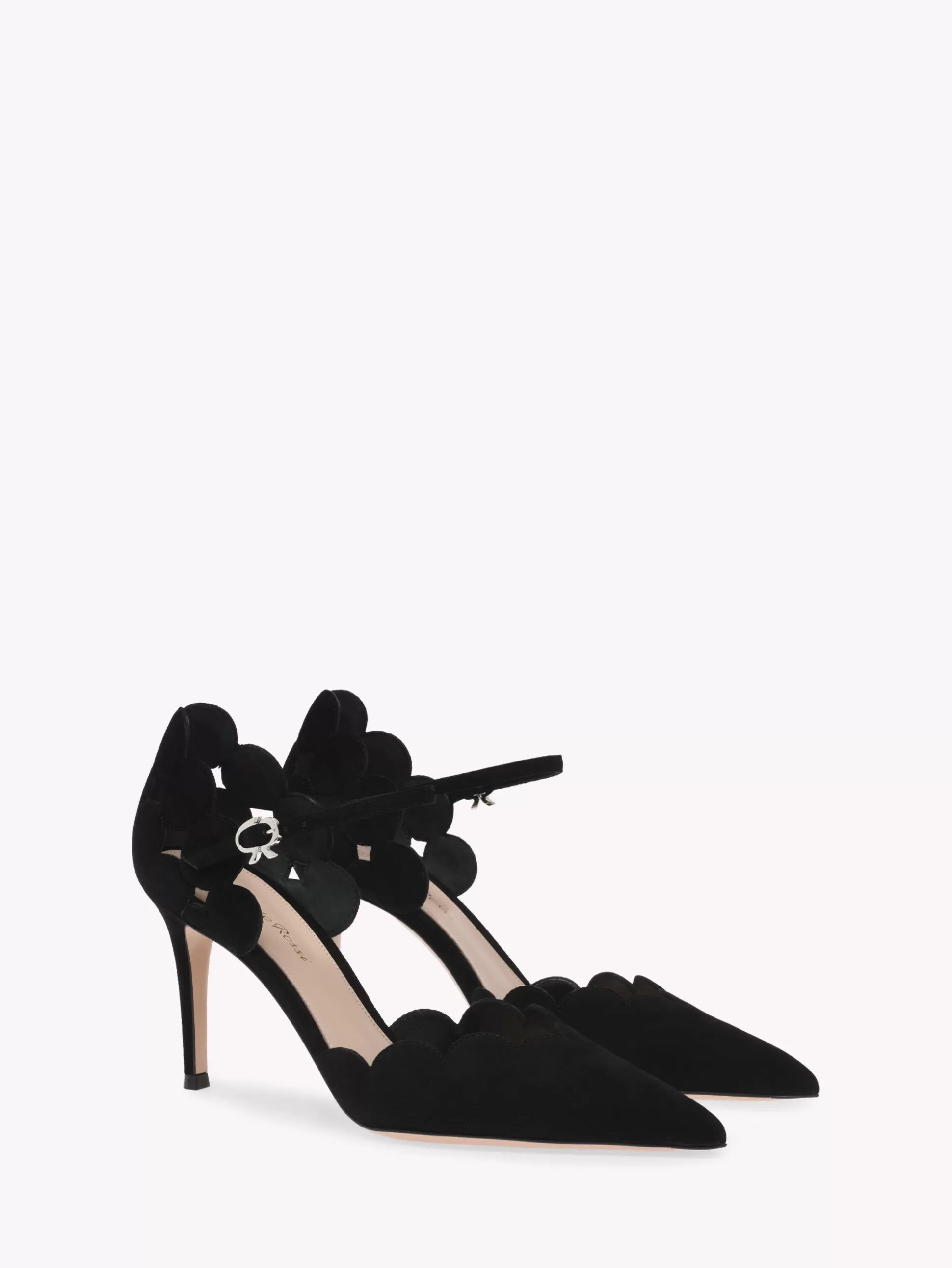 Gianvito Rossi Pumps-ARIANA D'ORSAY BLACK SUEDE