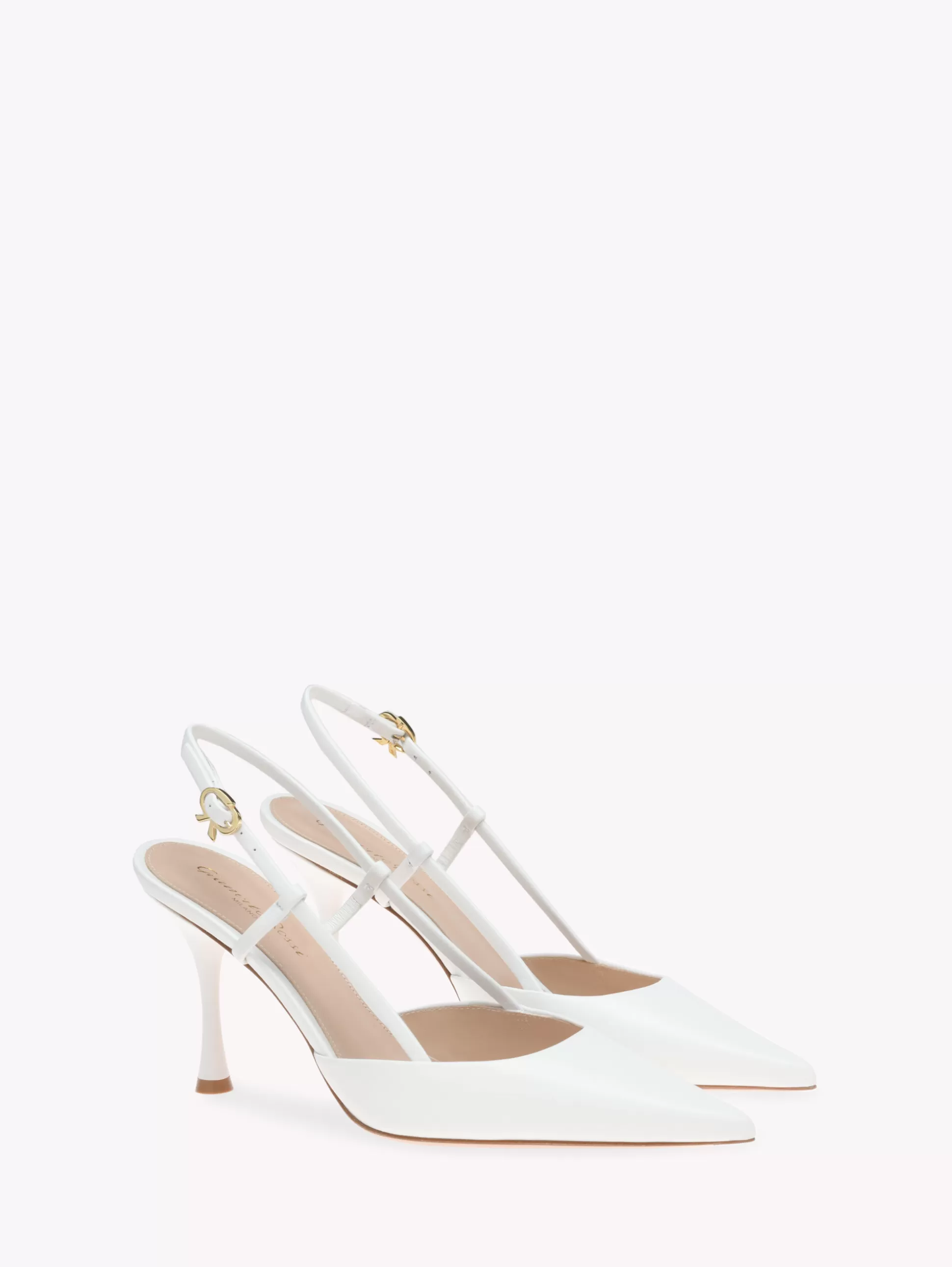 Gianvito Rossi Pumps | TIMELESSLY CLASSIC-ASCENT WHITE LEATHER