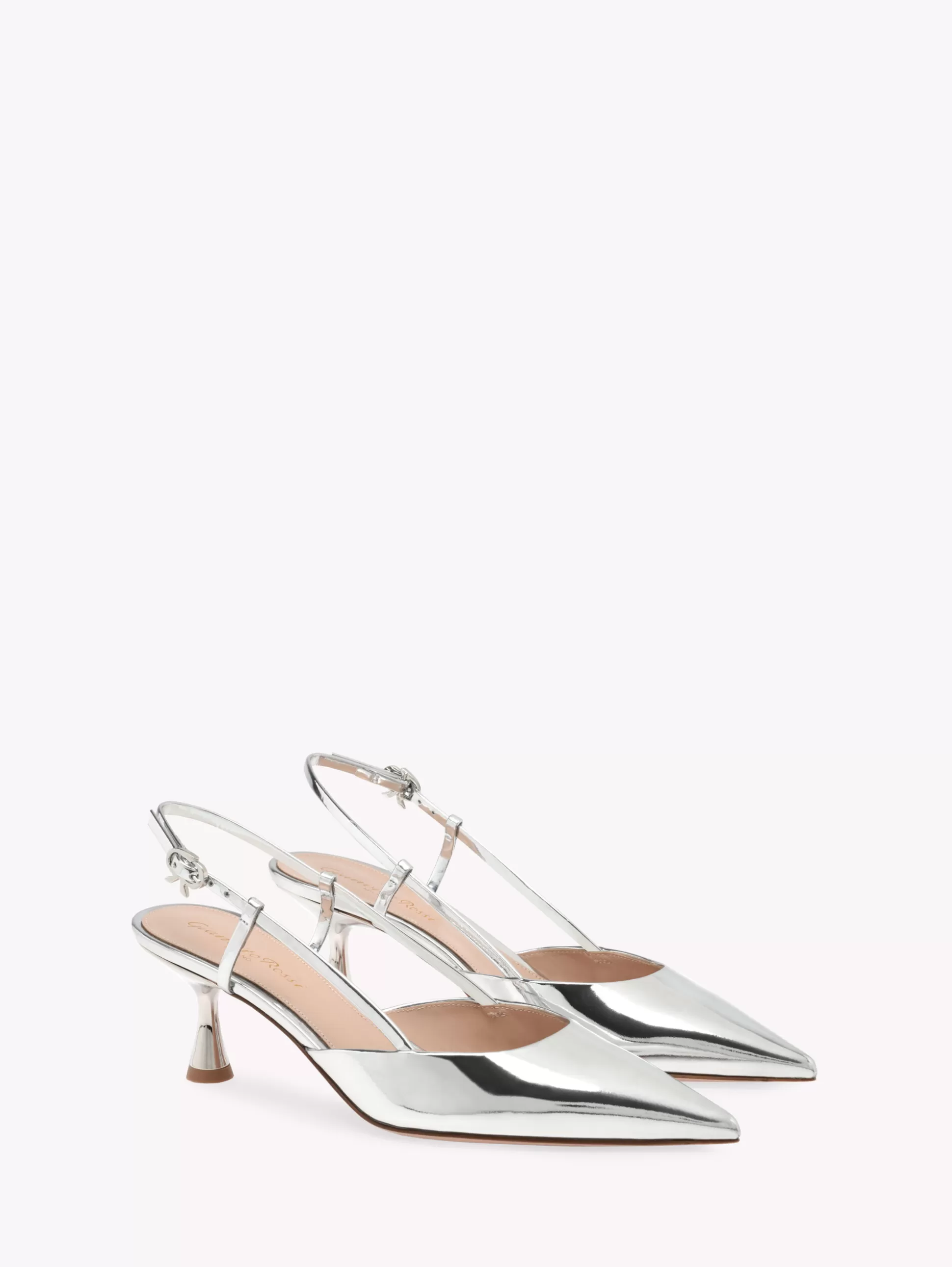 Gianvito Rossi Pumps-ASCENT 55 SILVER