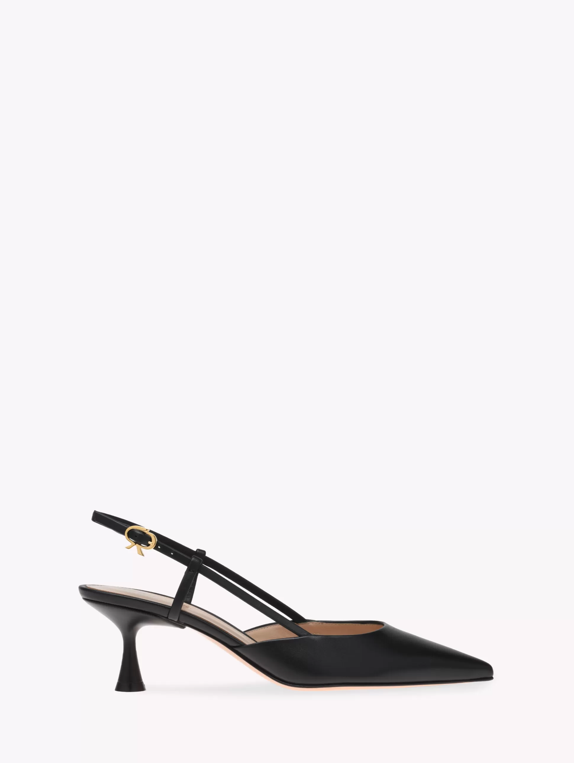 Gianvito Rossi Pumps-ASCENT 55 BLACK LEATHER