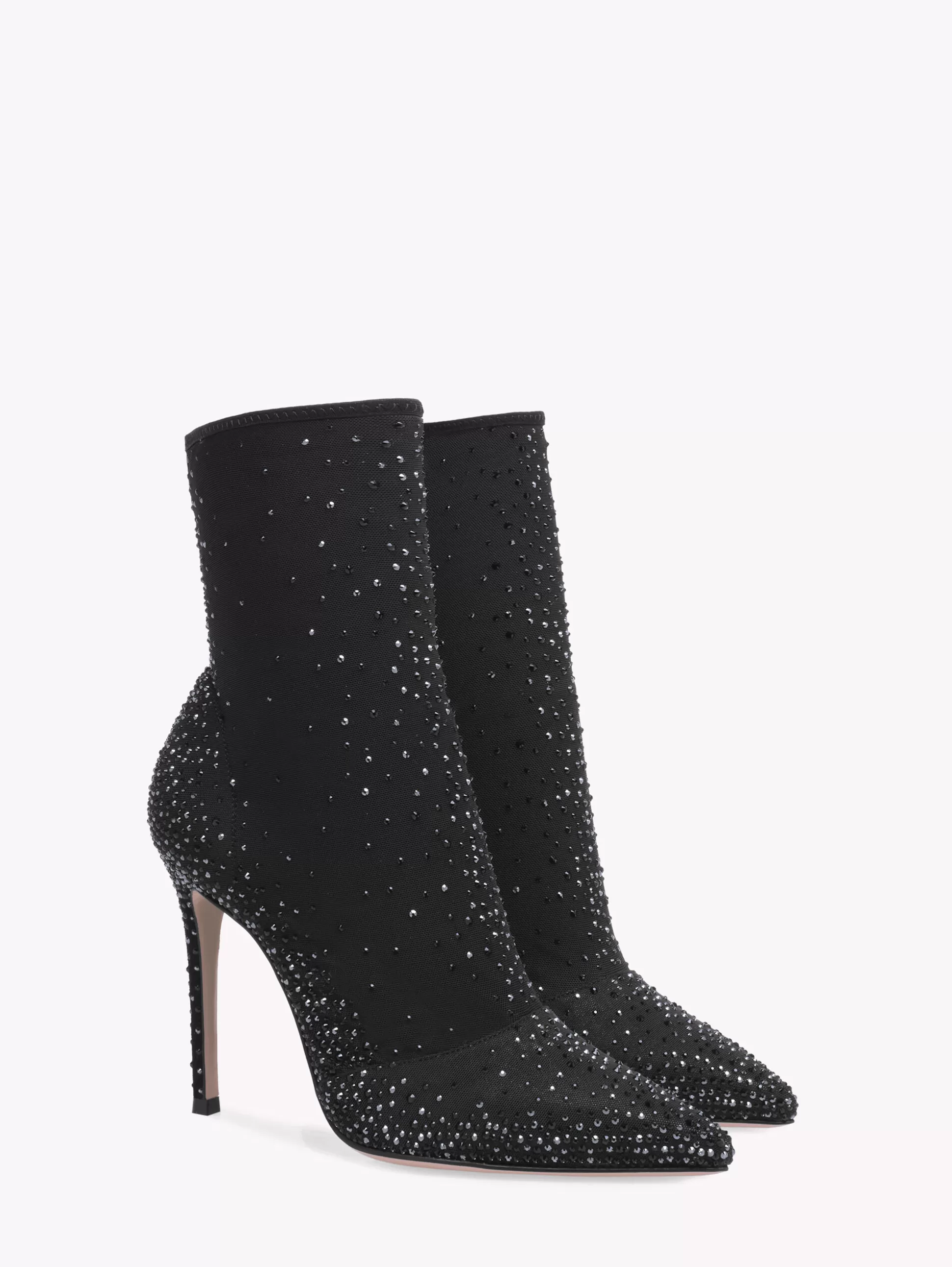 Gianvito Rossi Booties-AURORA BLACK