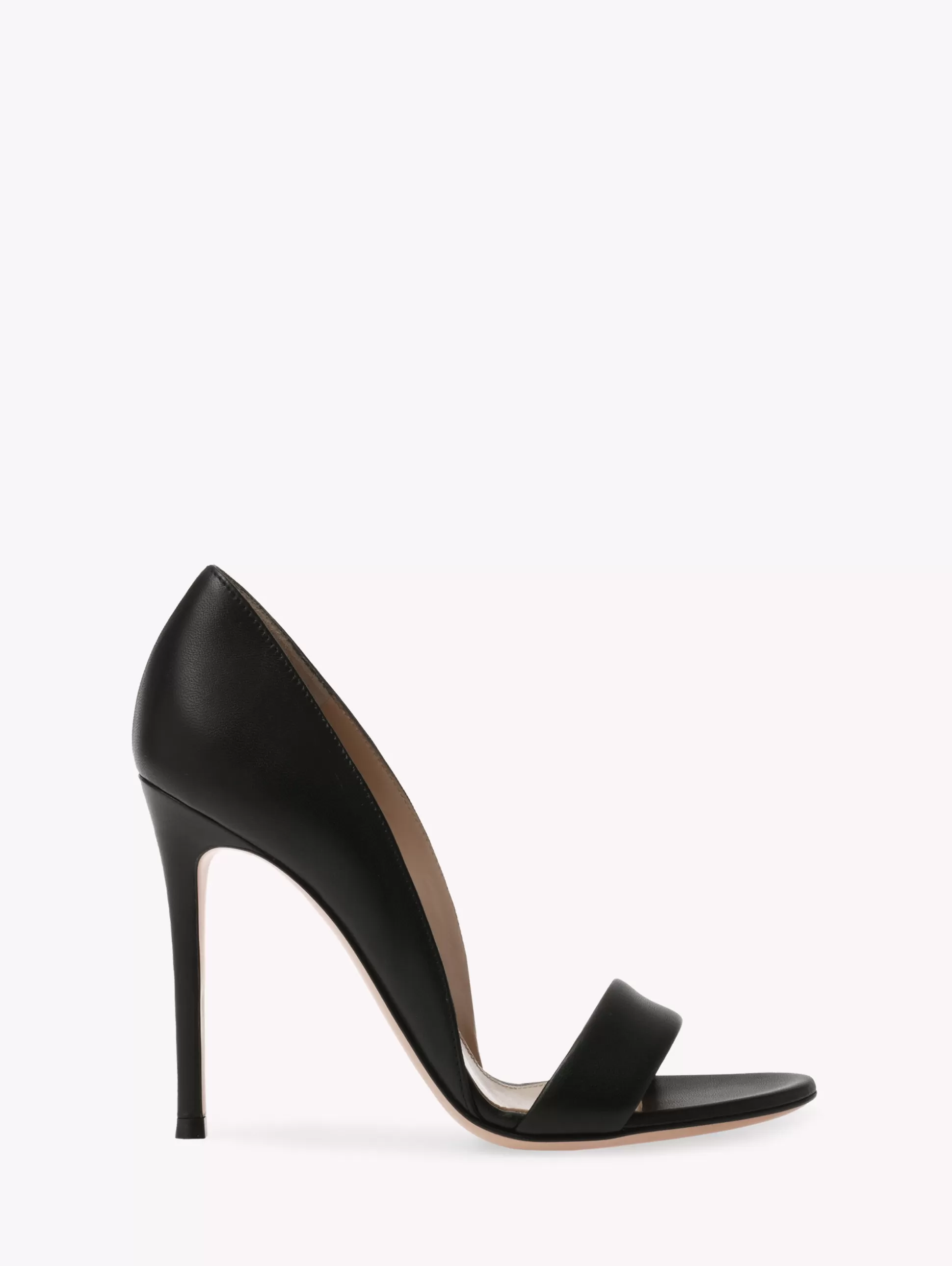 Gianvito Rossi Sandals-BAISER BLACK LEATHER