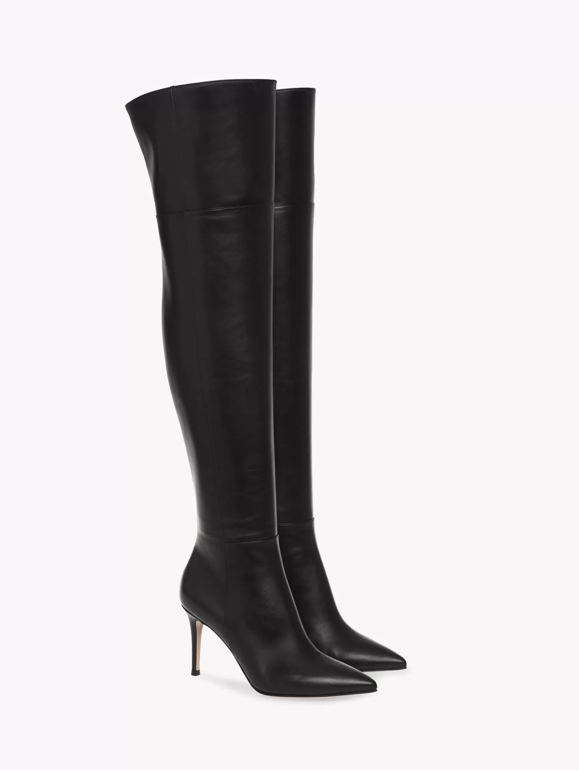 Gianvito Rossi Boots-BEA CUISSARD 85 BLACK