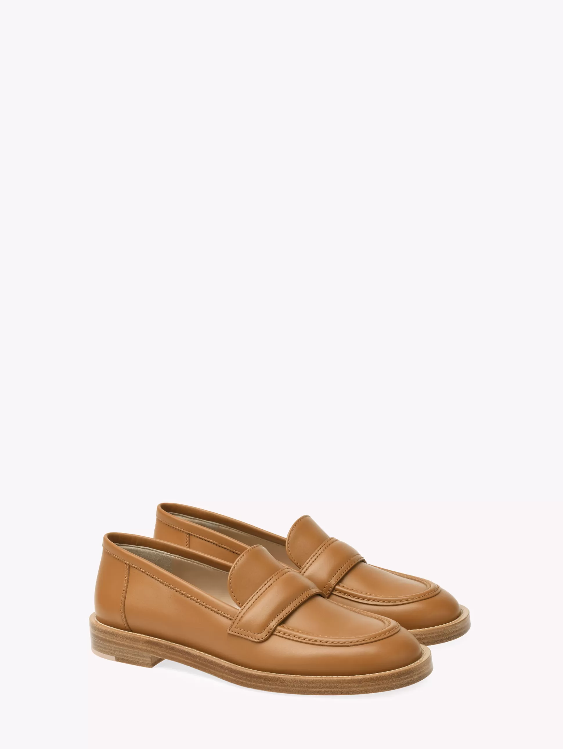 Gianvito Rossi Flats-BEDFORD BROWN