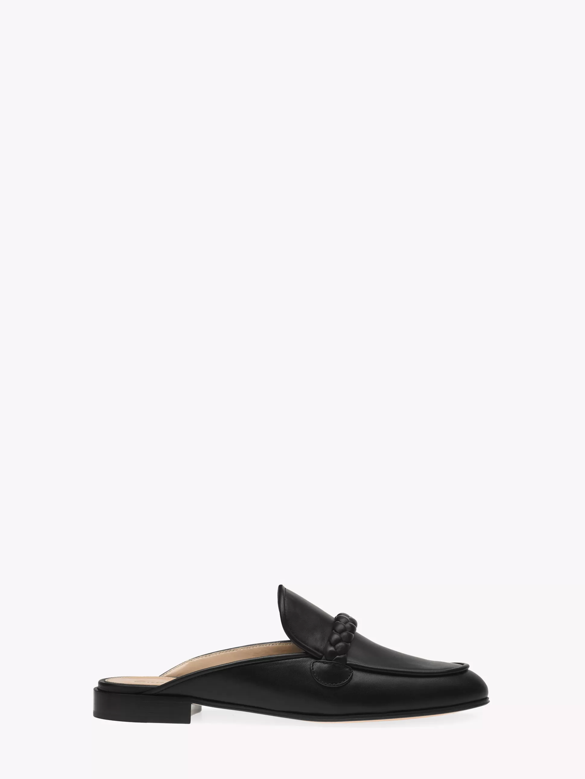 Gianvito Rossi Mules-BELEM MULE BLACK LEATHER