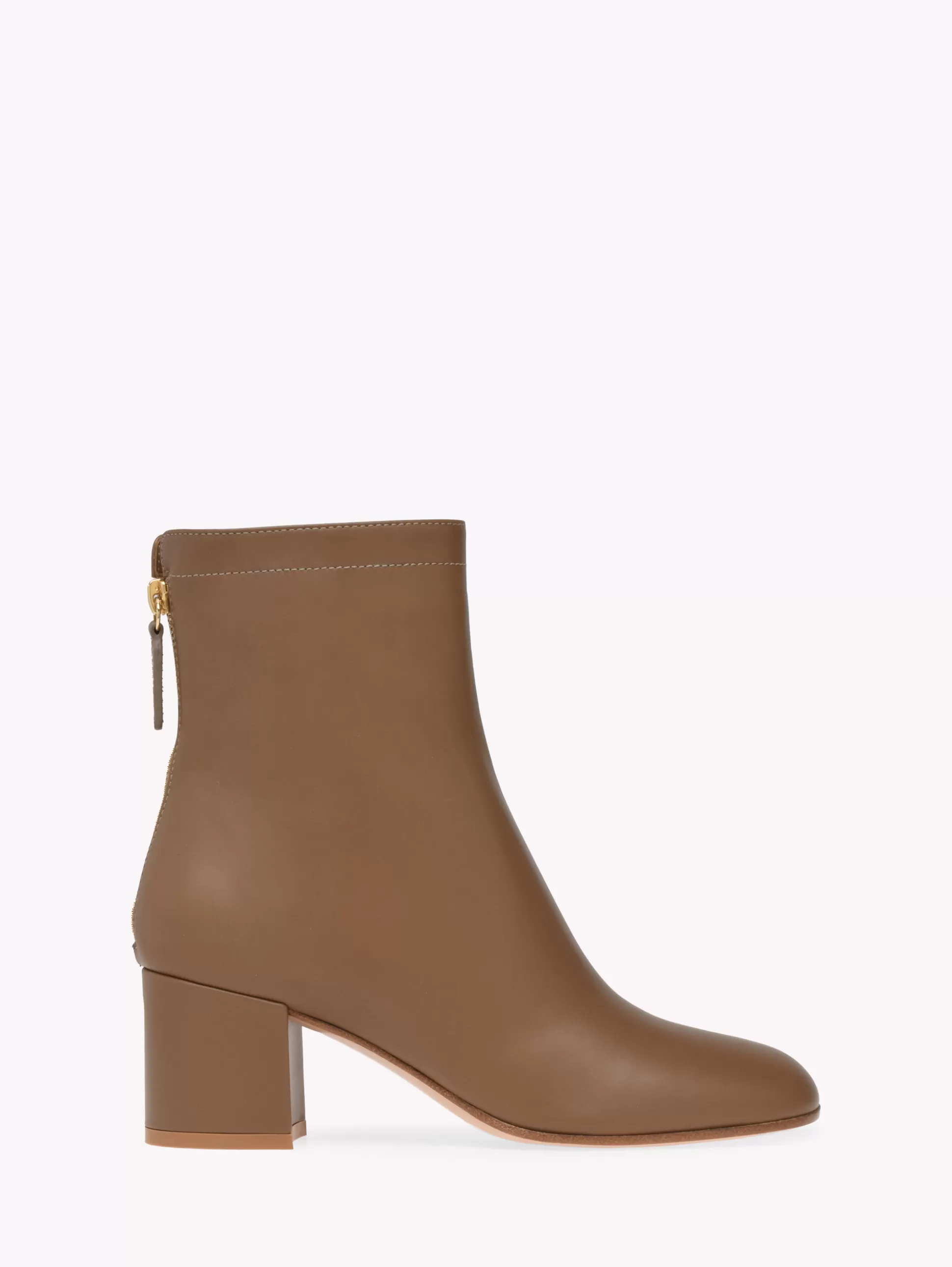 Gianvito Rossi Booties-BELLAMY 60 BROWN