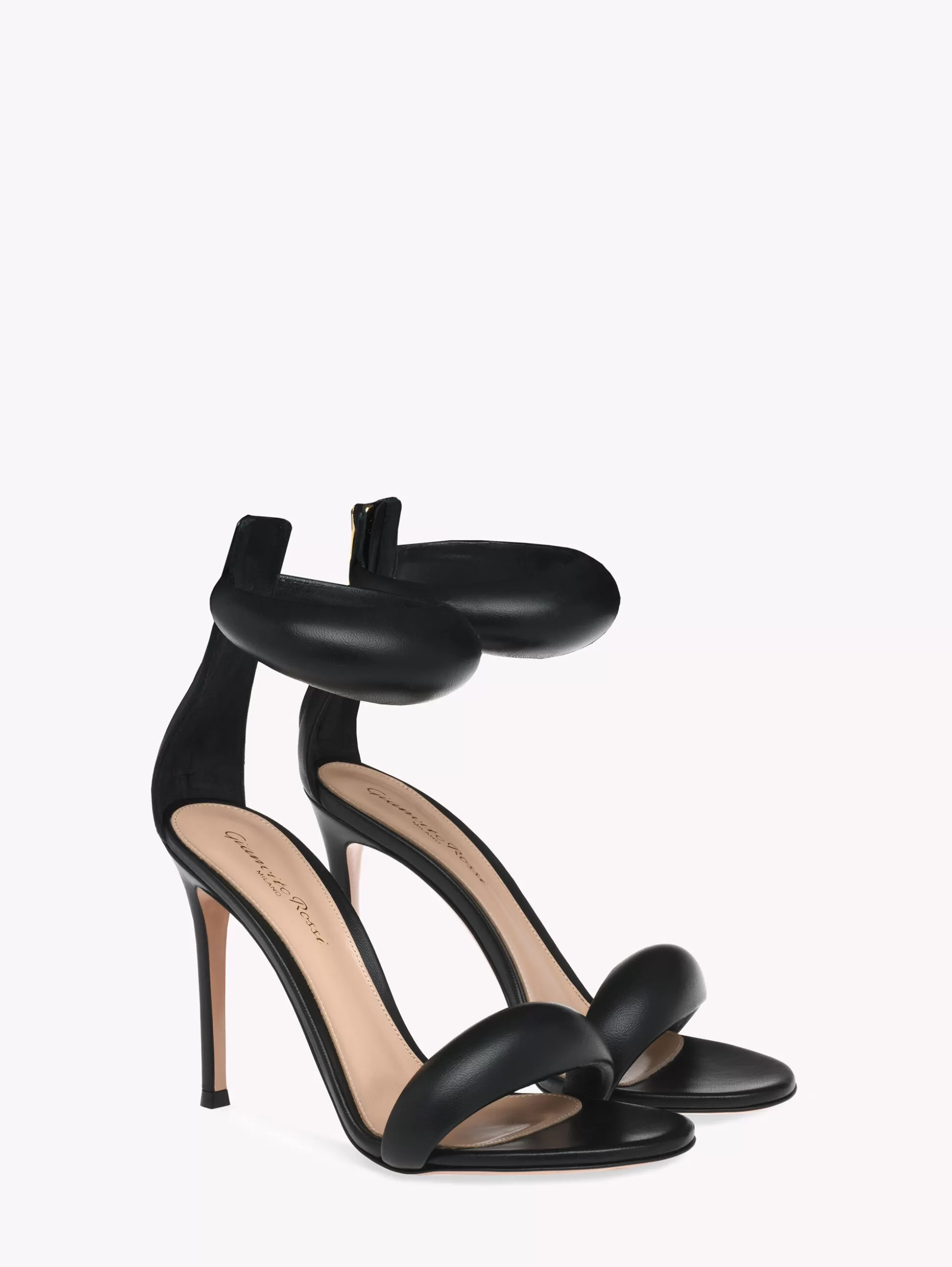 Gianvito Rossi Sandals | Bijoux-BIJOUX BLACK LEATHER