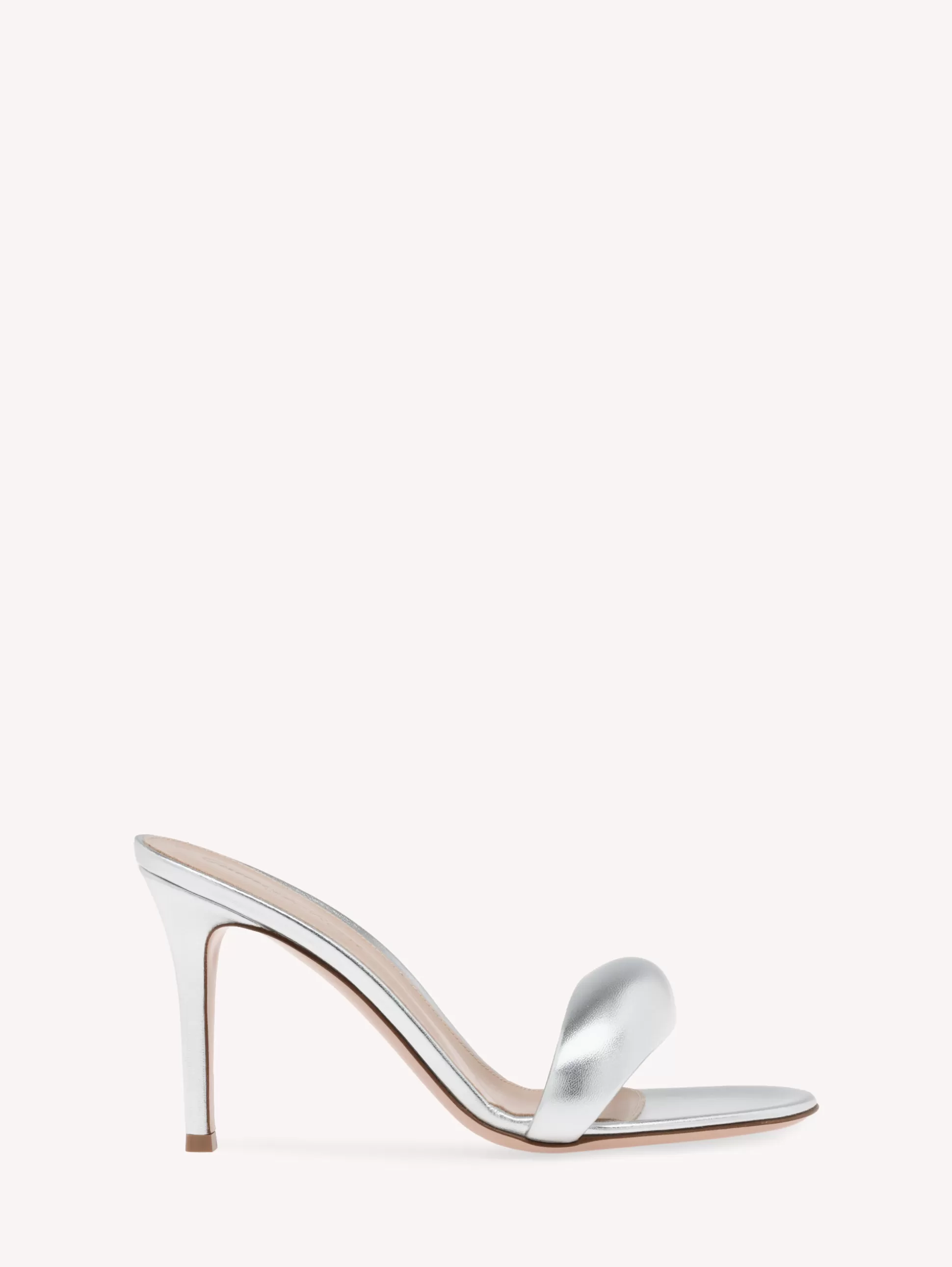 Gianvito Rossi Mules | Bijoux-BIJOUX MULE 85 SILVER