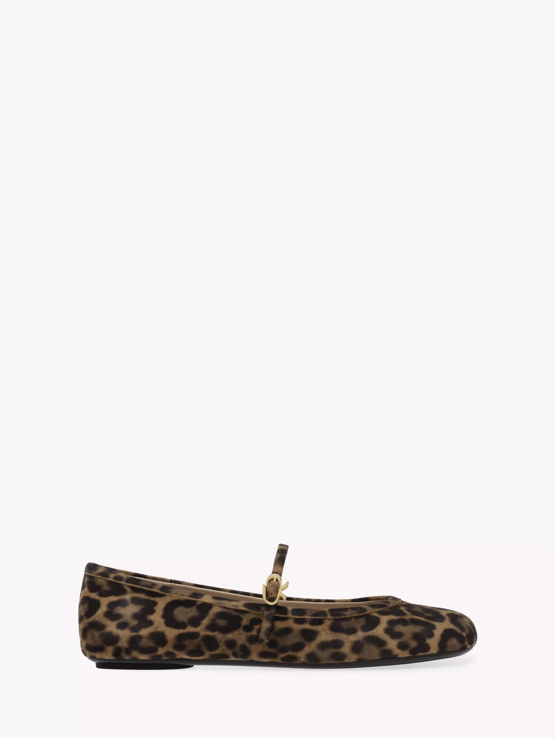 Gianvito Rossi Flats-CARLA LEOPARD PRINT