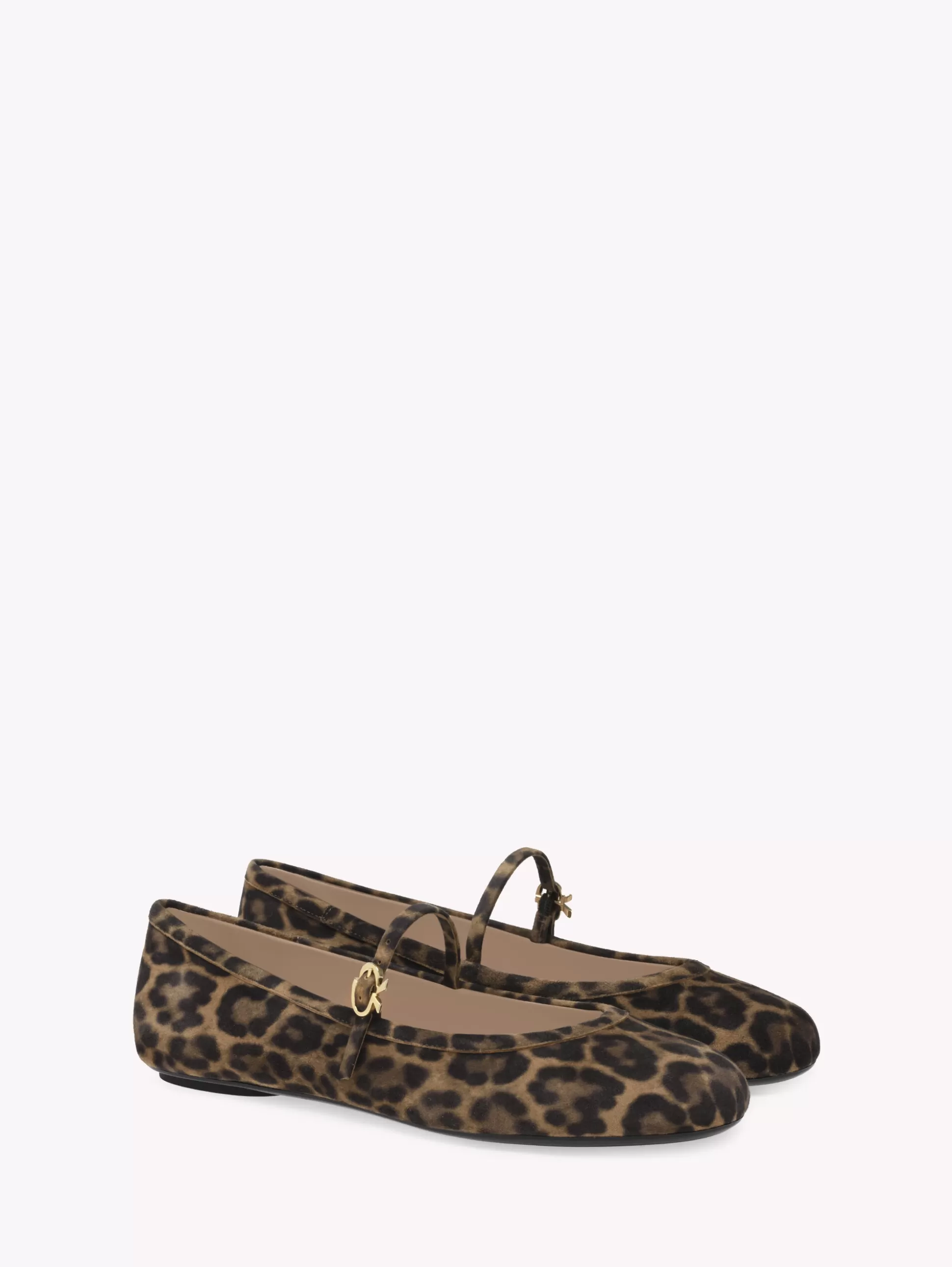 Gianvito Rossi Flats-CARLA LEOPARD PRINT