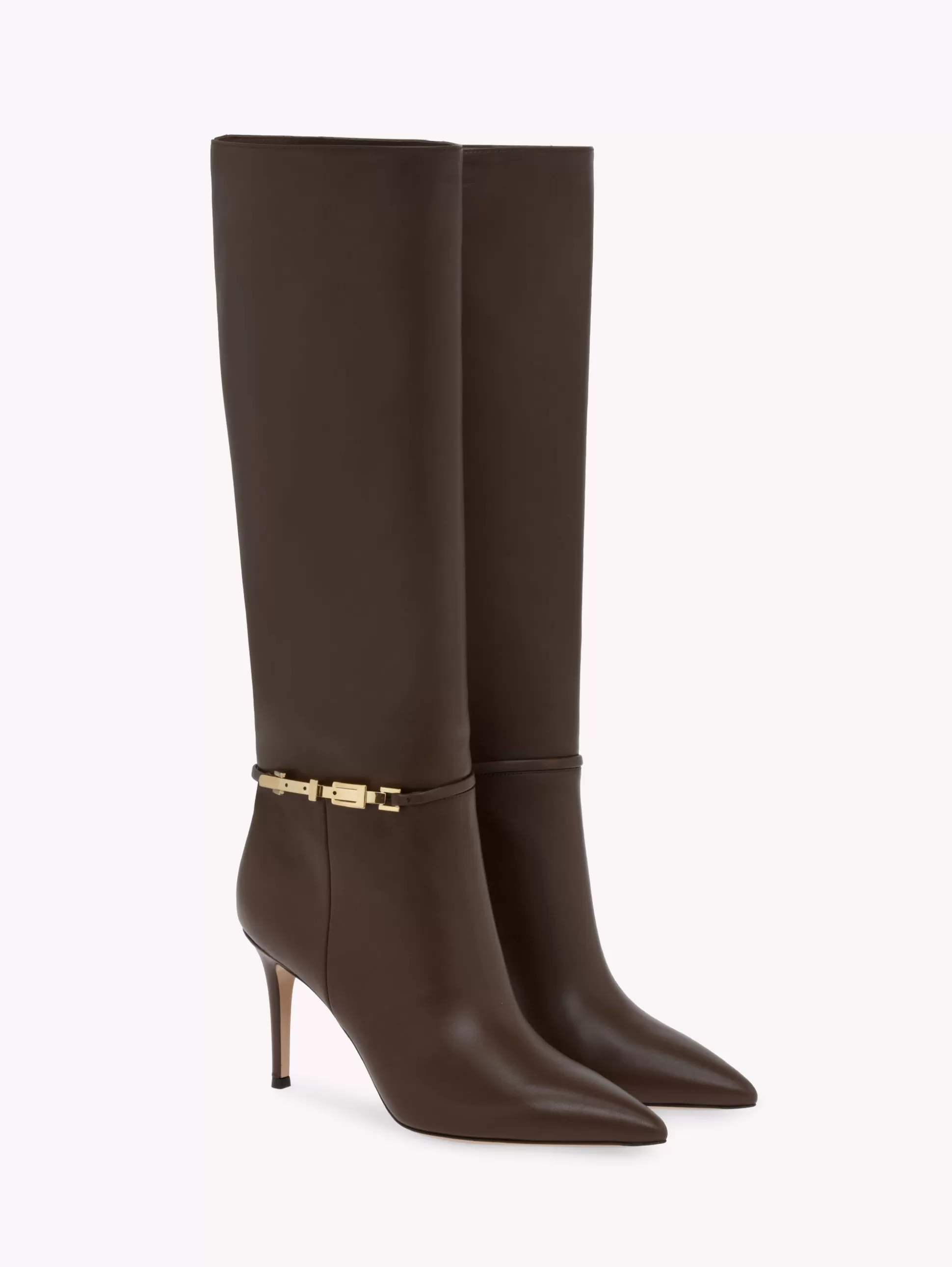 Gianvito Rossi Boots-CARREY 85 BROWN