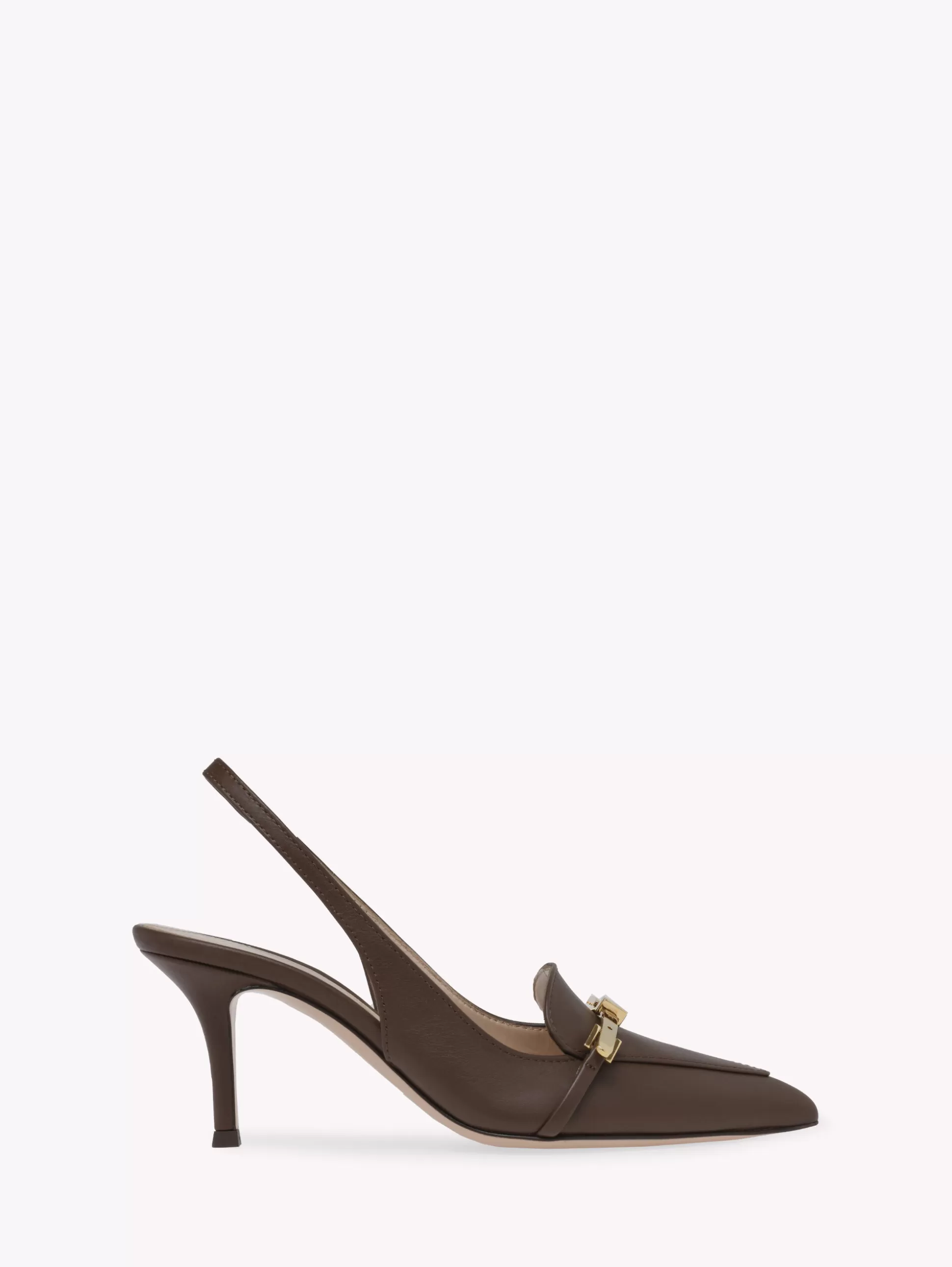 Gianvito Rossi Pumps-CARREY SLING 70 BROWN