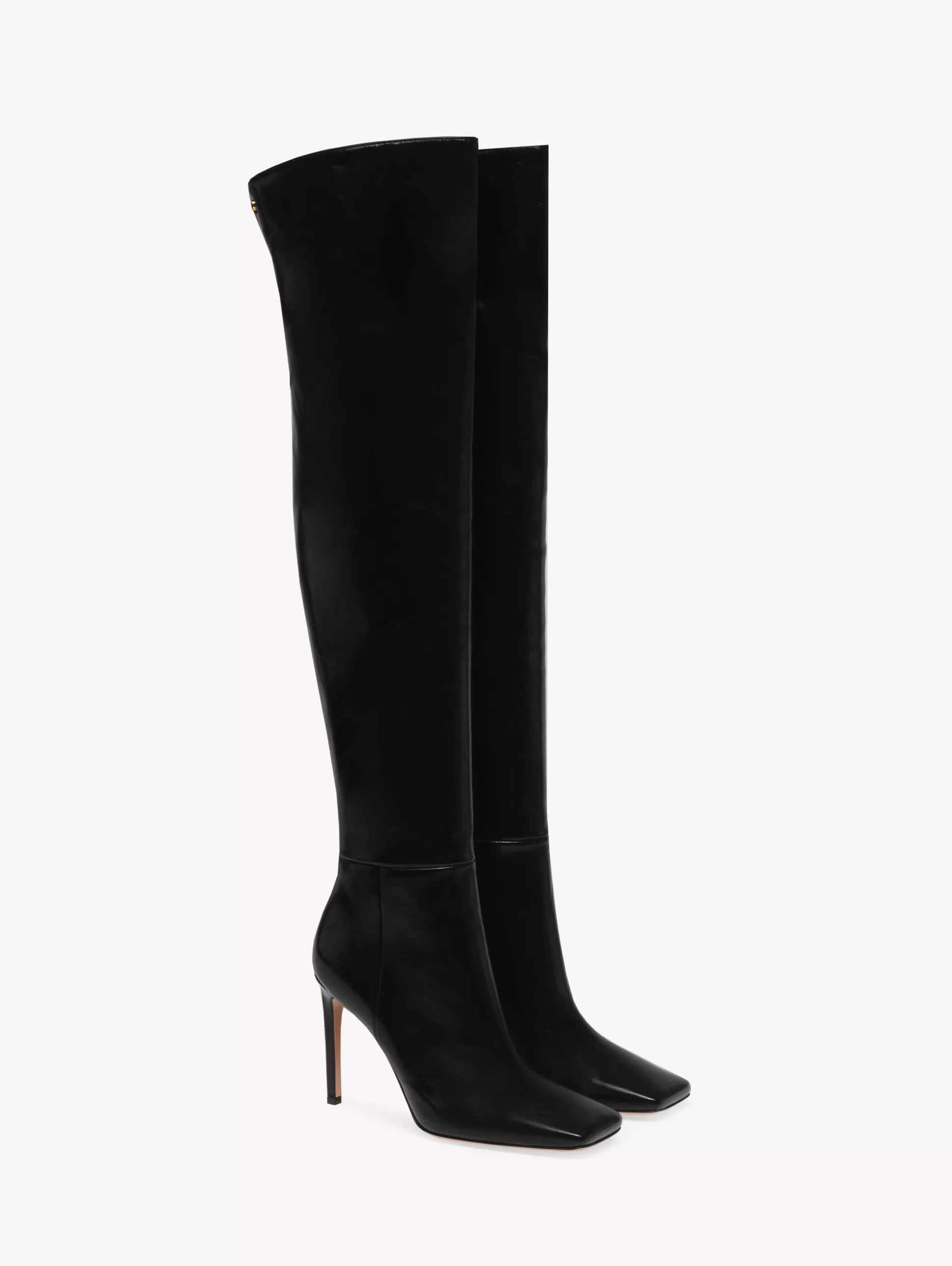 Gianvito Rossi Boots-CHRISTINA CUISSARD BLACK