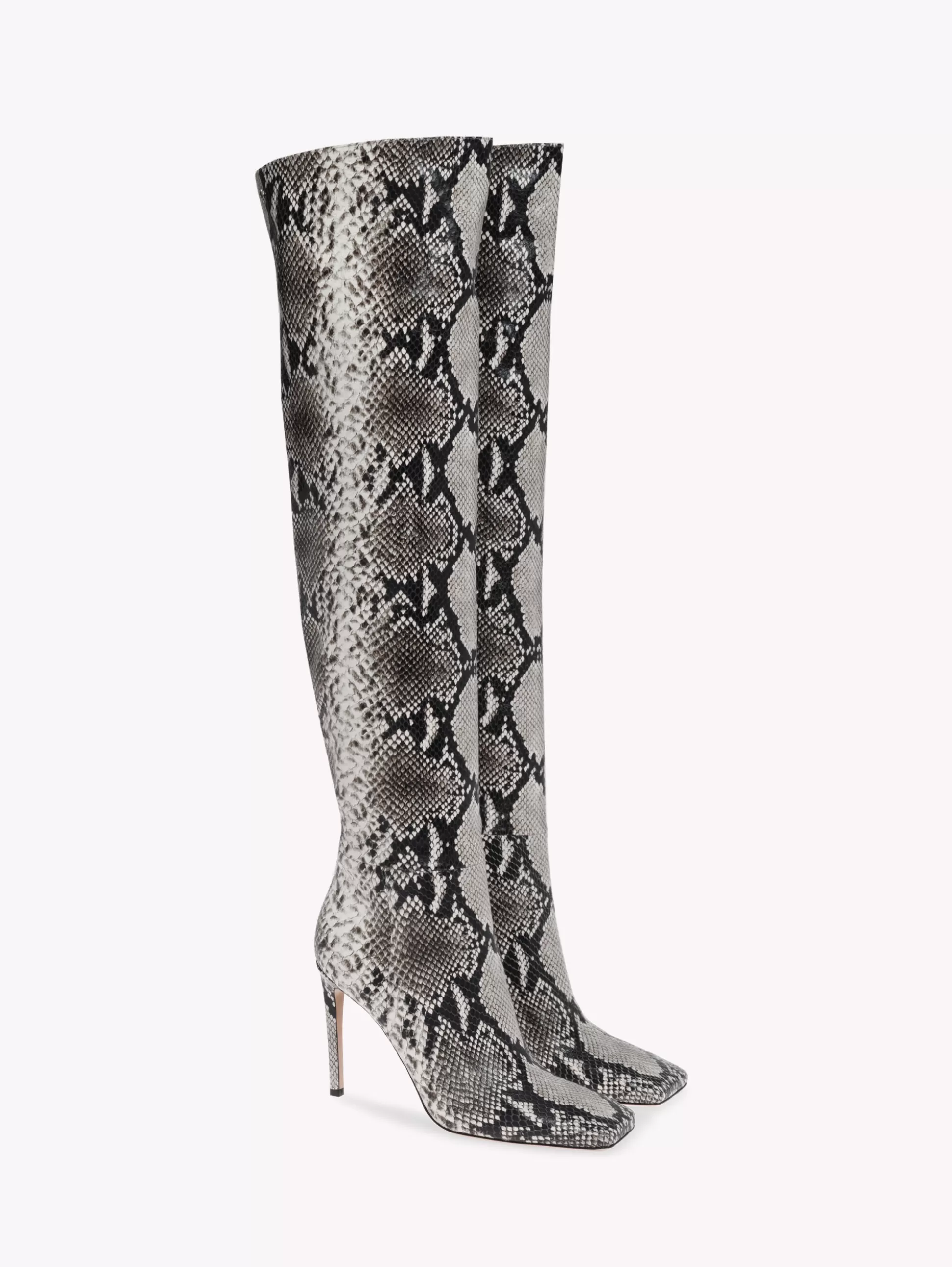 Gianvito Rossi Boots-CHRISTINA CUISSARD GREY