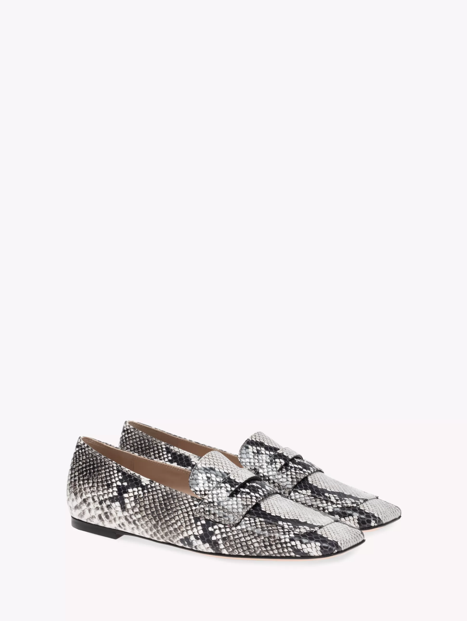 Gianvito Rossi Flats-CHRISTINA LOAFER 05 GREY