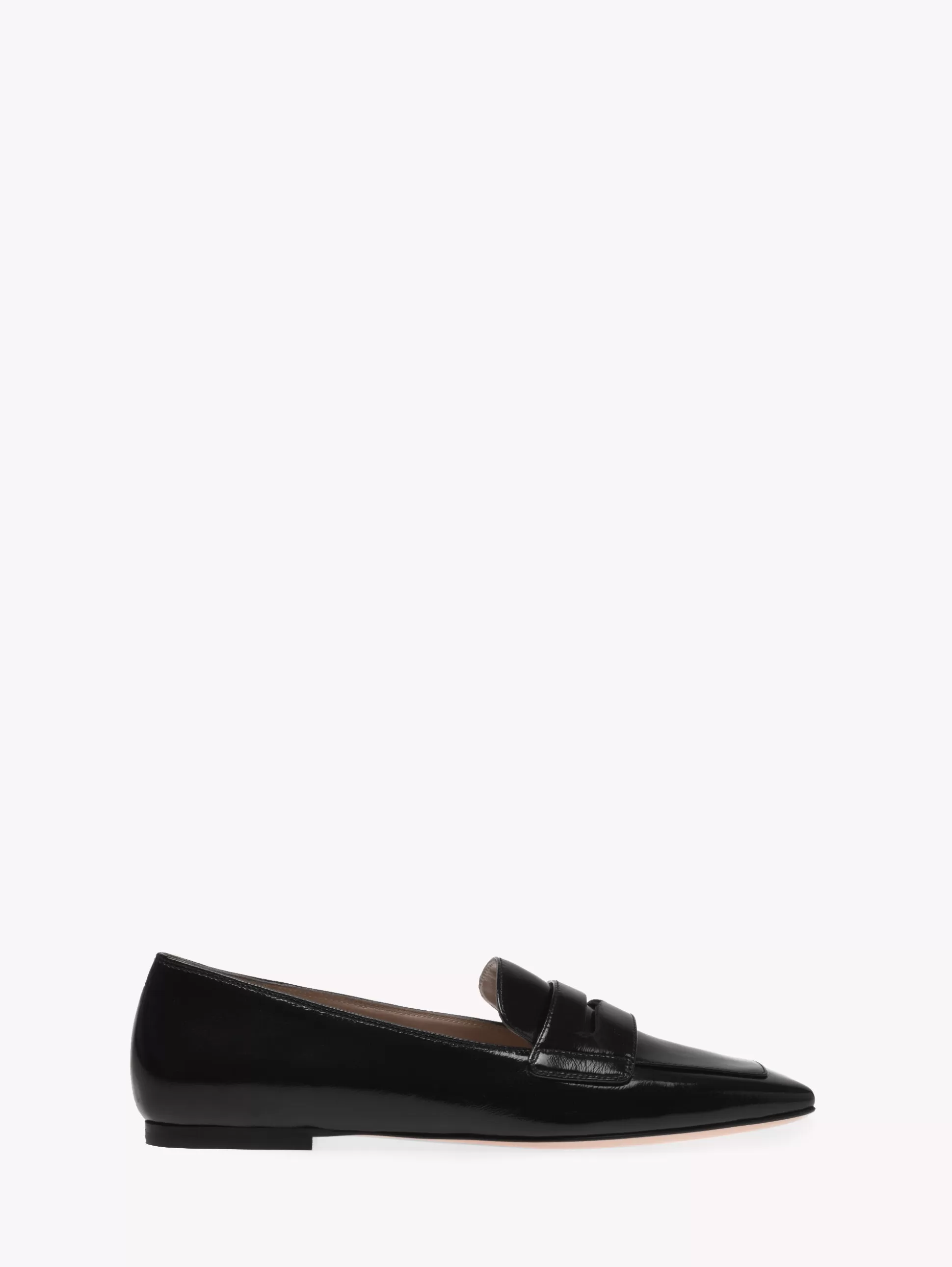 Gianvito Rossi Flats-CHRISTINA LOAFER 05 BLACK