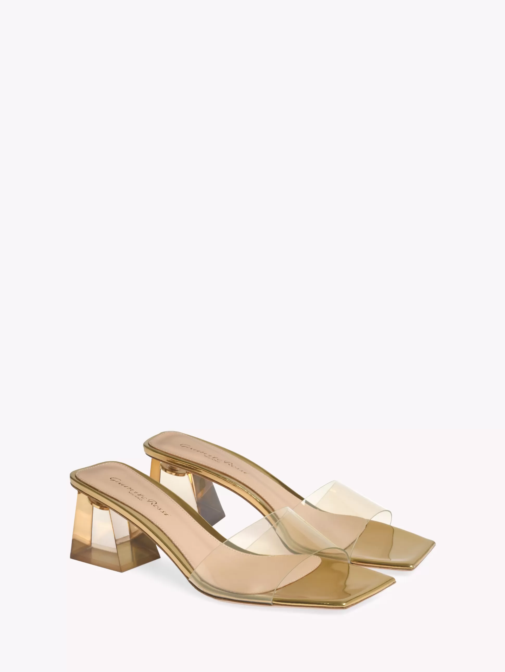 Gianvito Rossi Mules-COSMIC GOLD