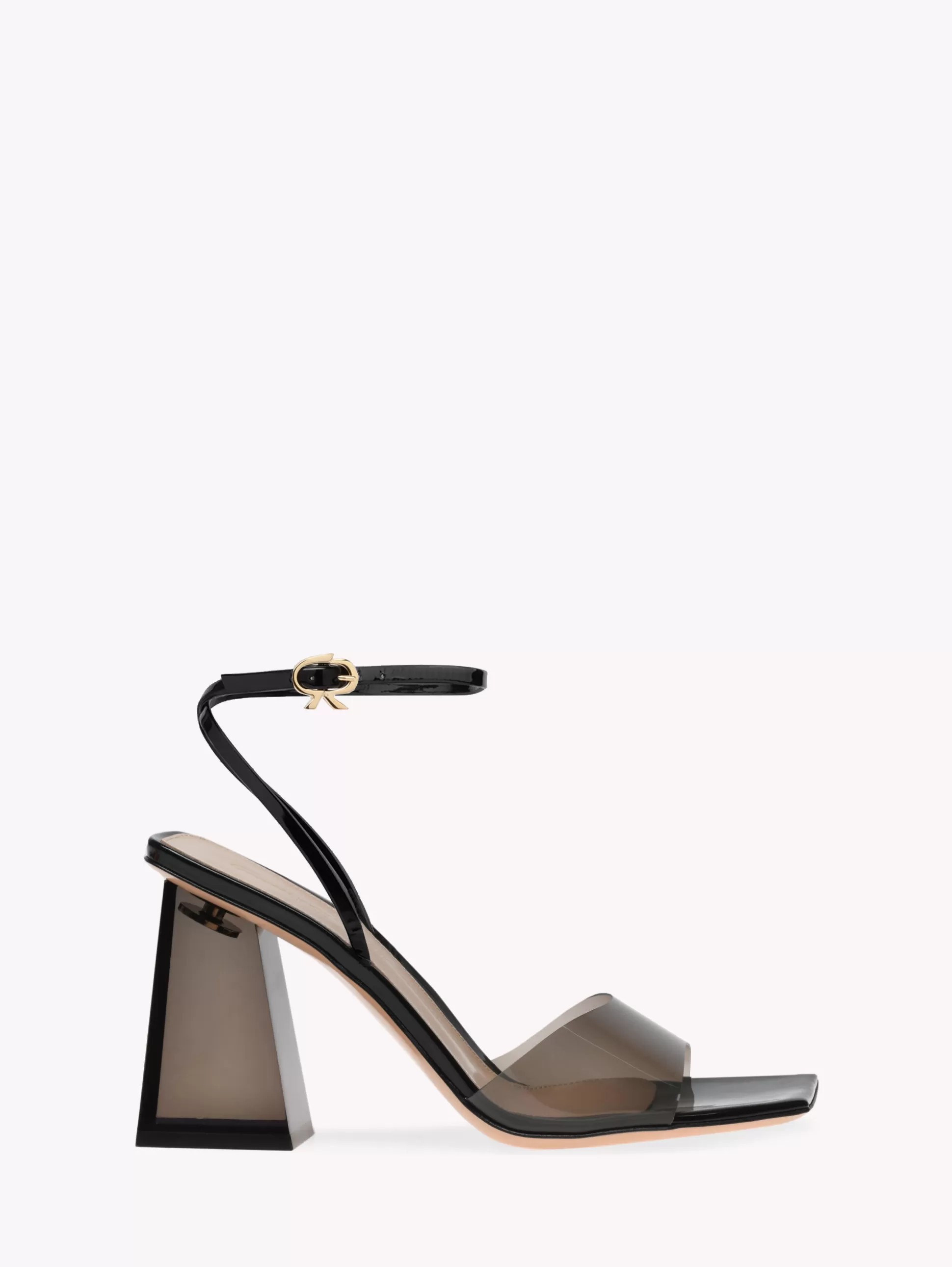 Gianvito Rossi Sandals | Plexi-COSMIC SANDAL 85 BLACK