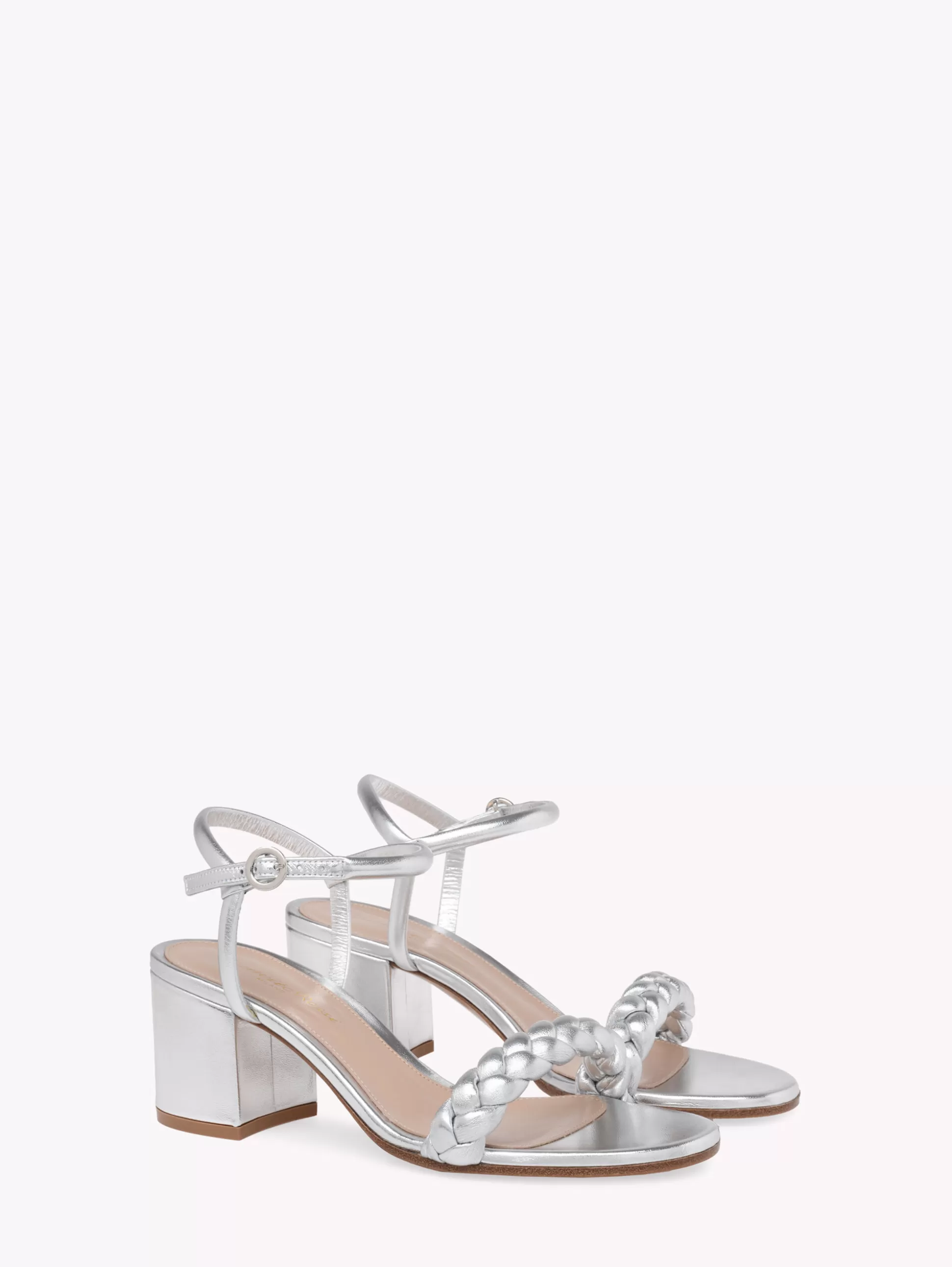 Gianvito Rossi Sandals-CRUZ 60 SILVER