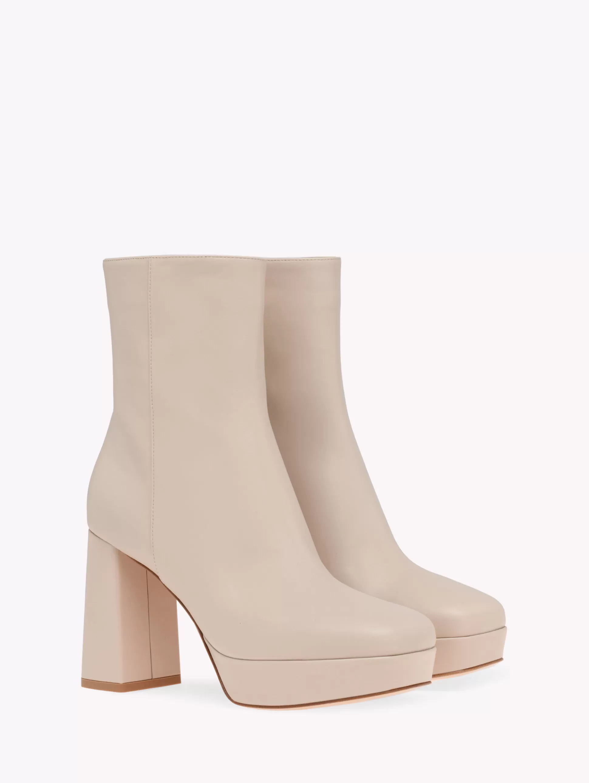 Gianvito Rossi Booties-DAISEN NEUTRALS