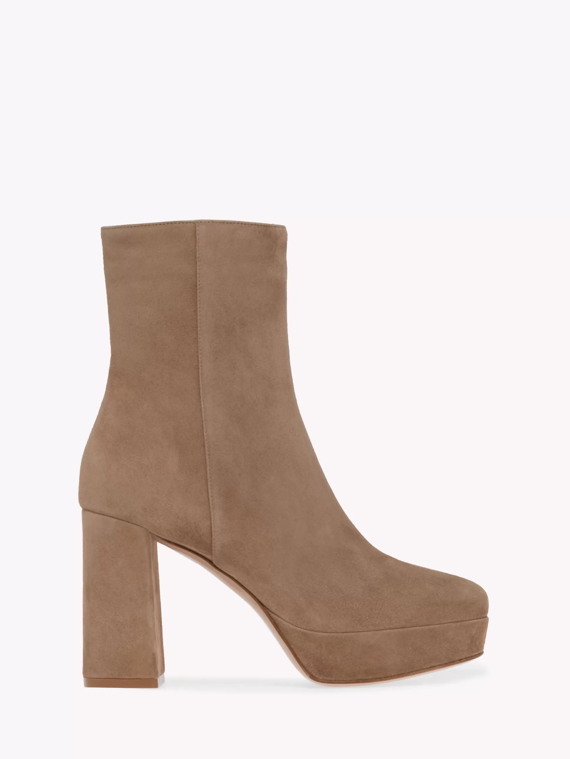 Gianvito Rossi Booties-DAISEN BROWN