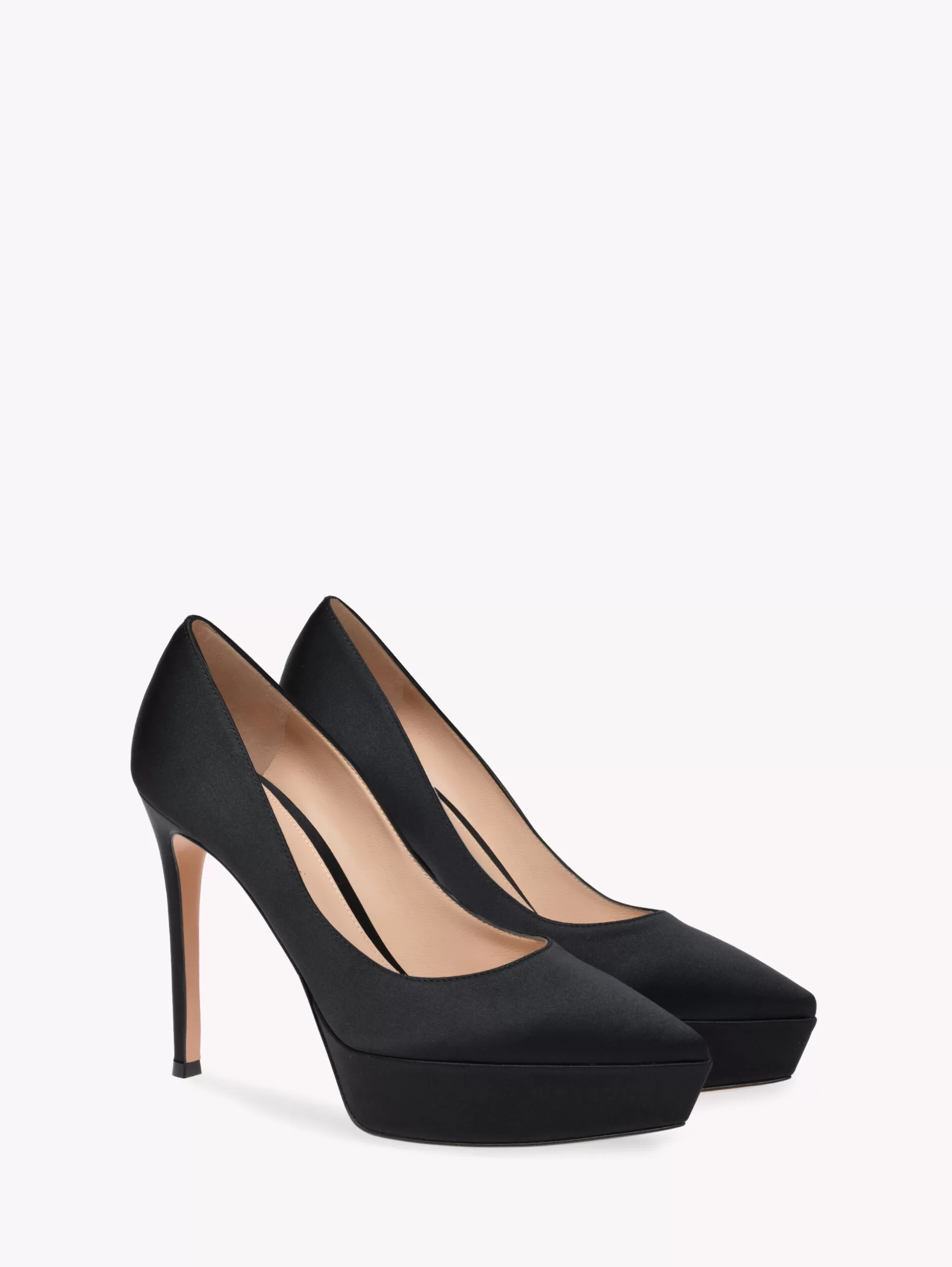 Gianvito Rossi Pumps-DASHA BLACK SATIN