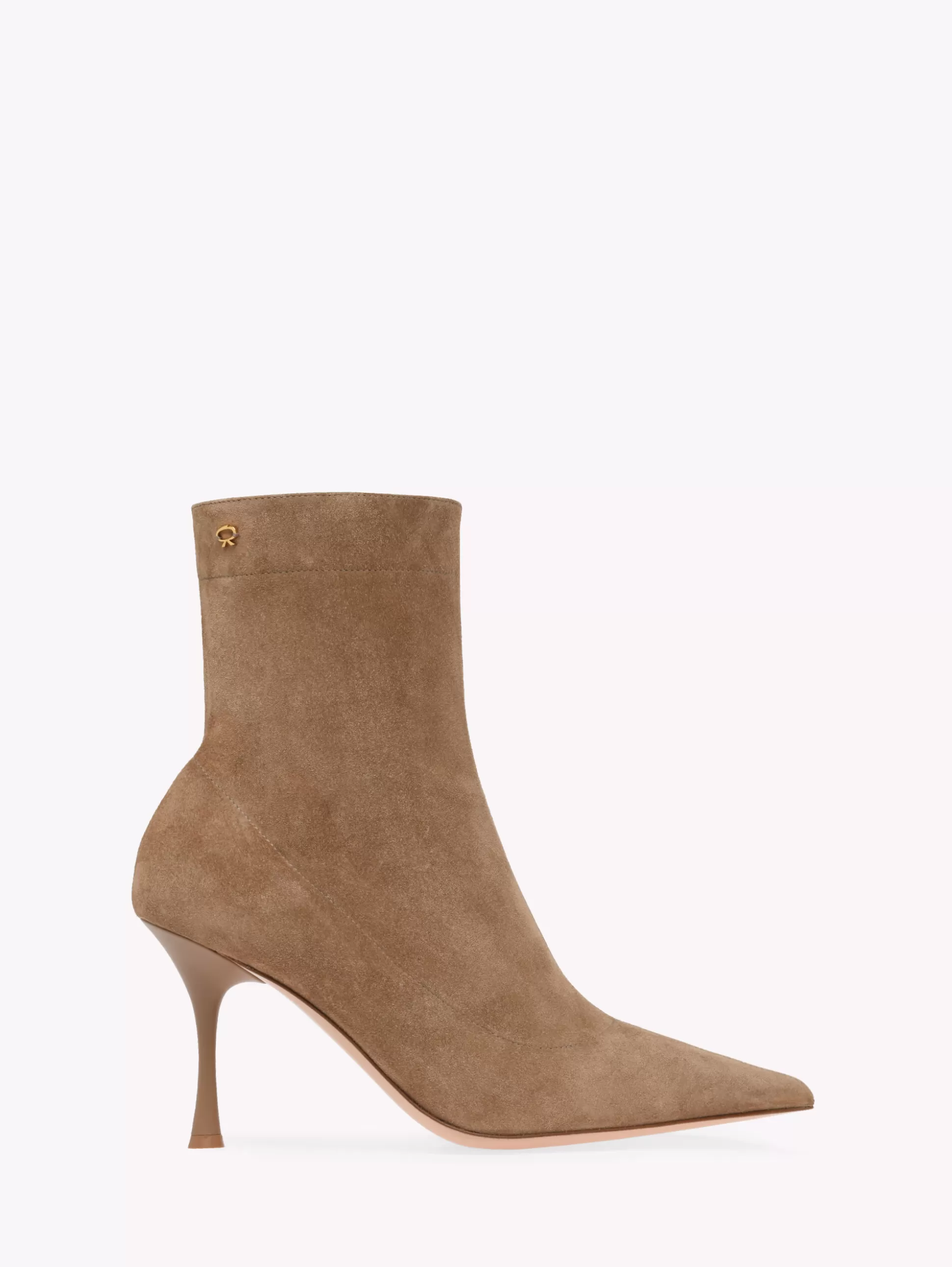 Gianvito Rossi Booties-DUNN BROWN