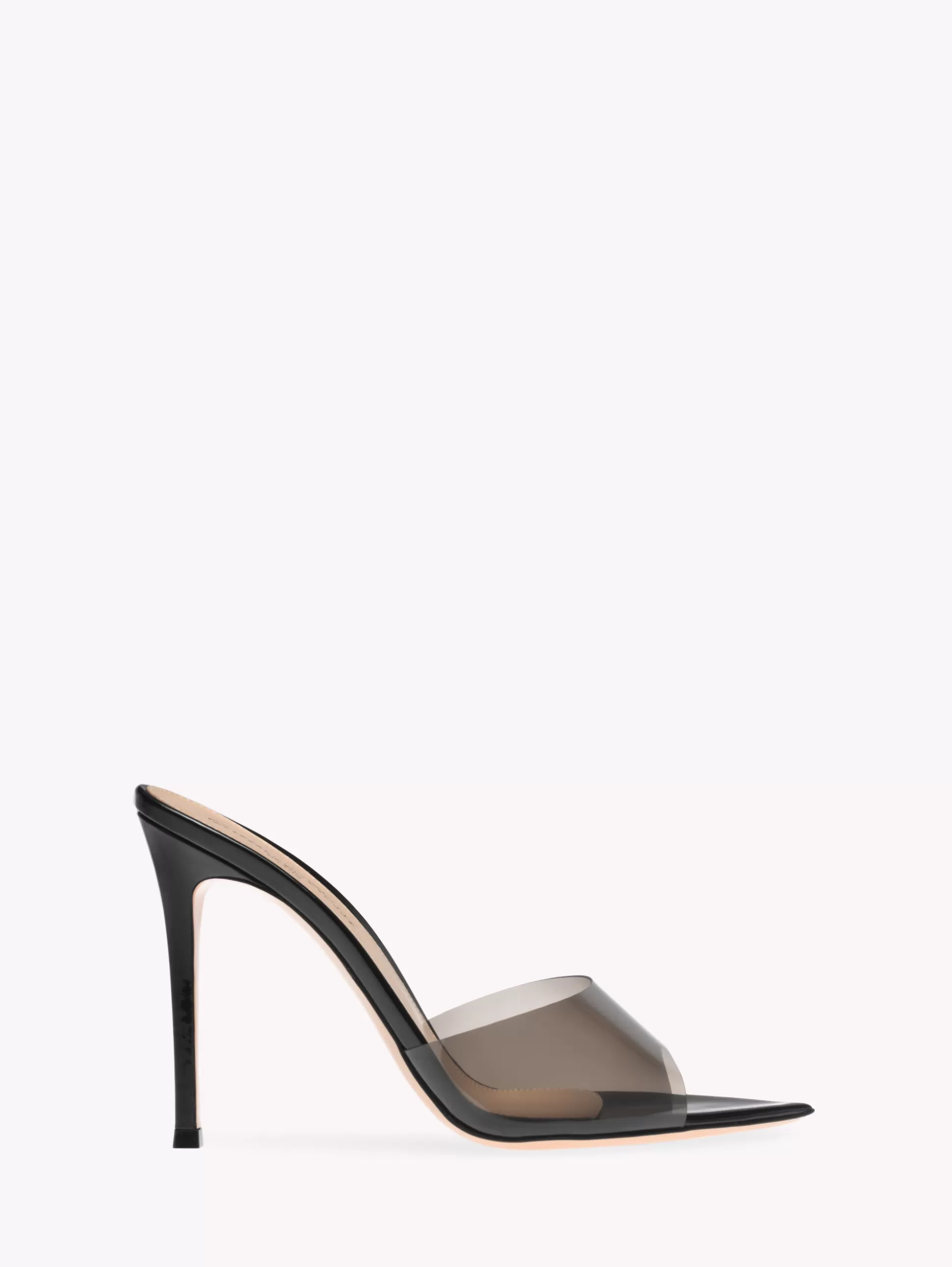 Gianvito Rossi Mules | Plexi-ELLE BLACK