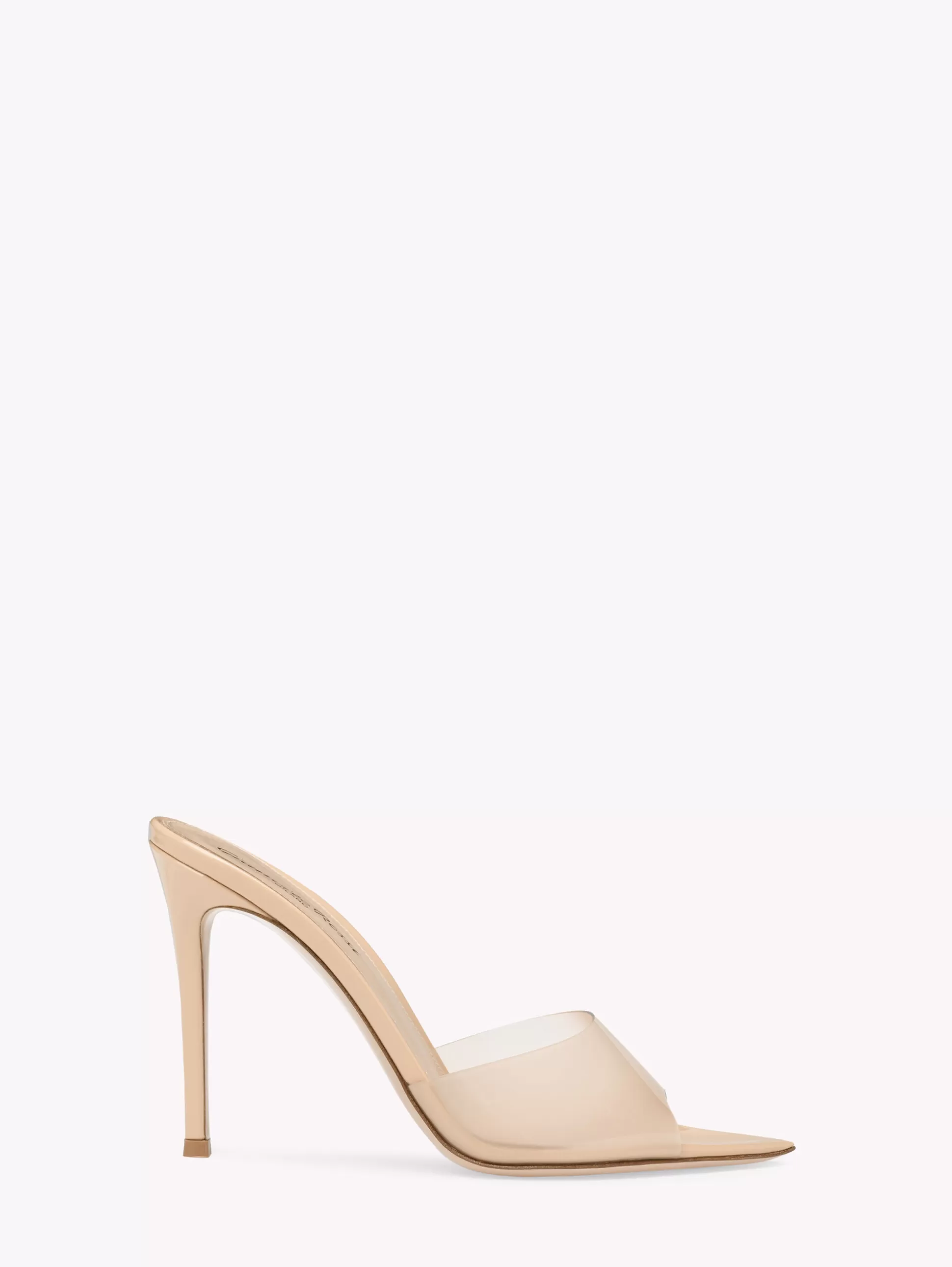 Gianvito Rossi Mules | Plexi-ELLE NEUTRALS