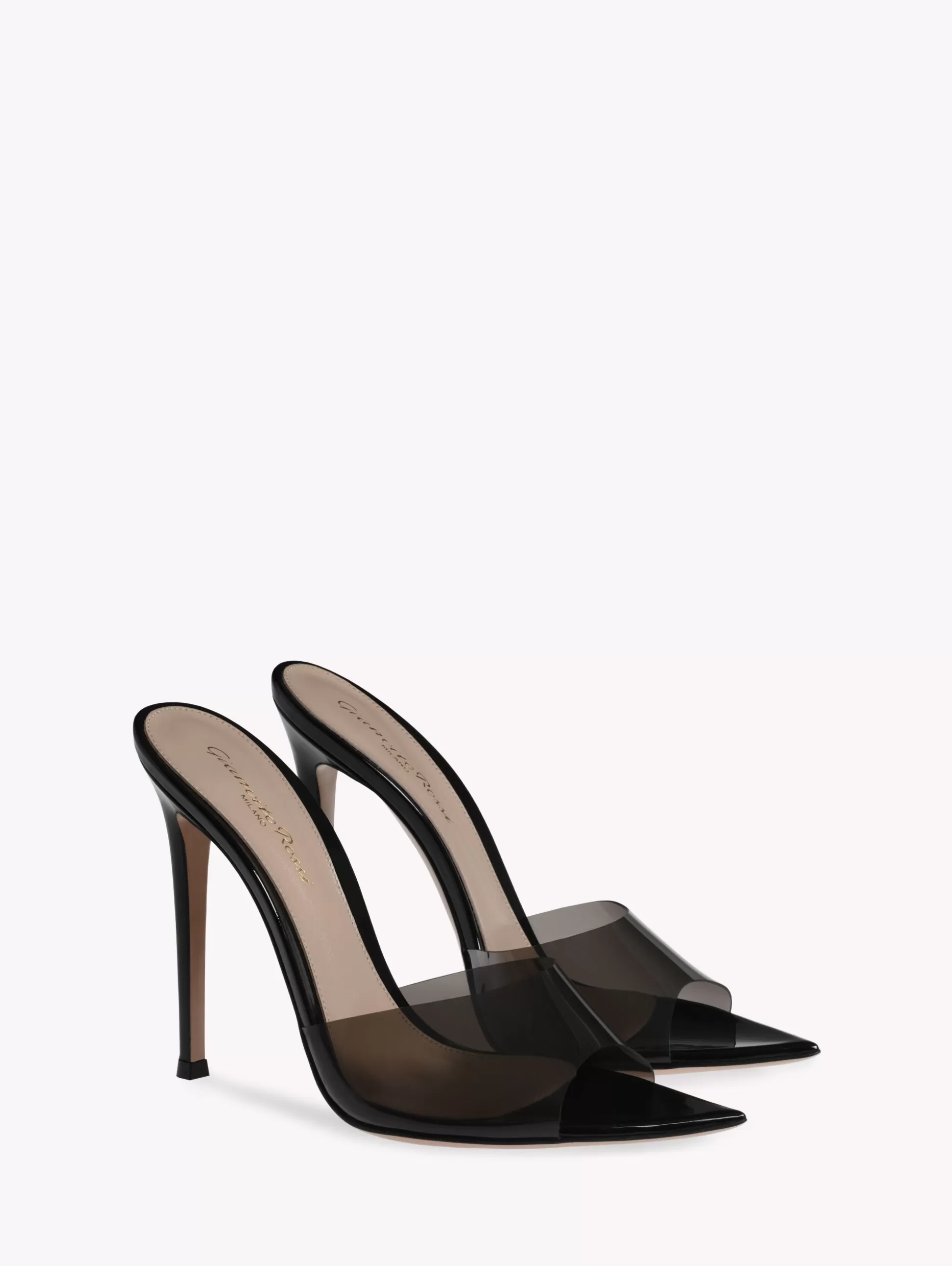 Gianvito Rossi Mules-ELLE 115 BLACK