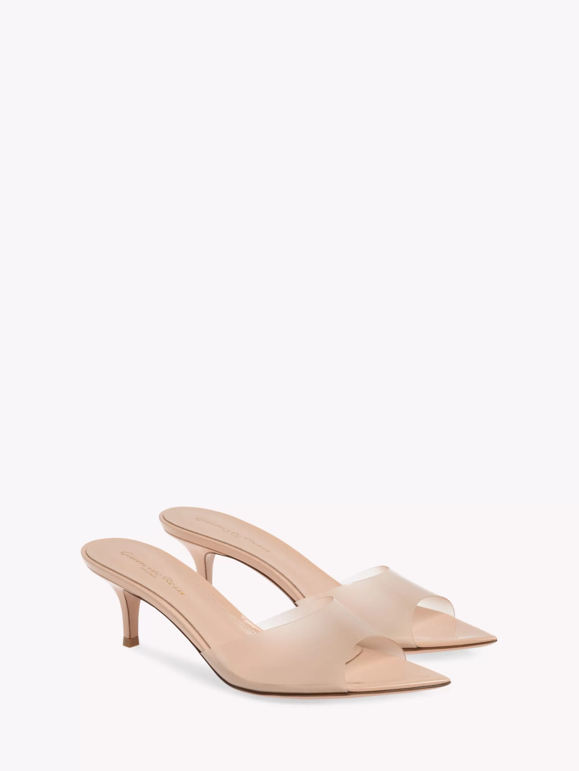 Gianvito Rossi Mules-ELLE 55 NEUTRALS