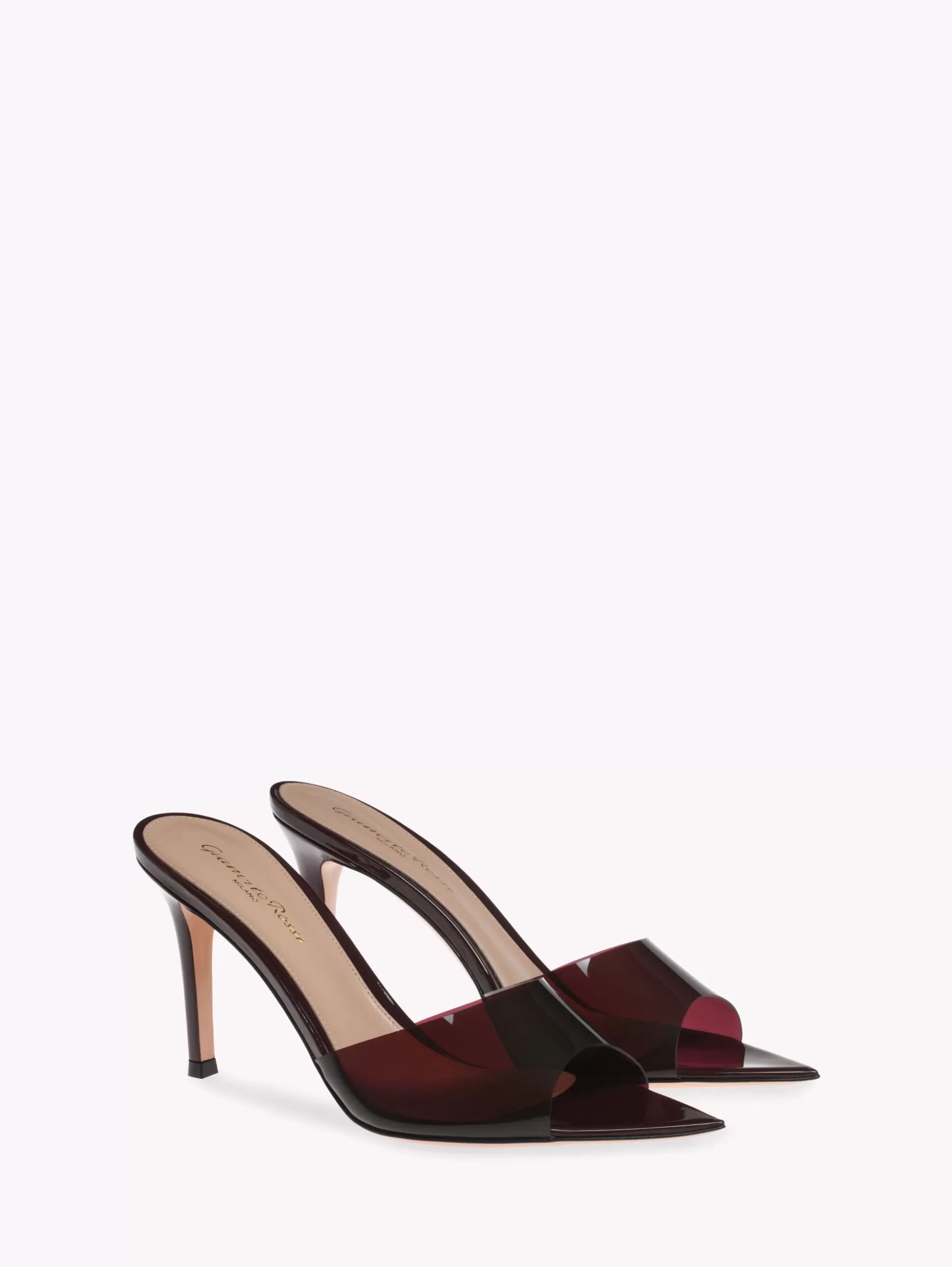 Gianvito Rossi Mules-ELLE 85 RED