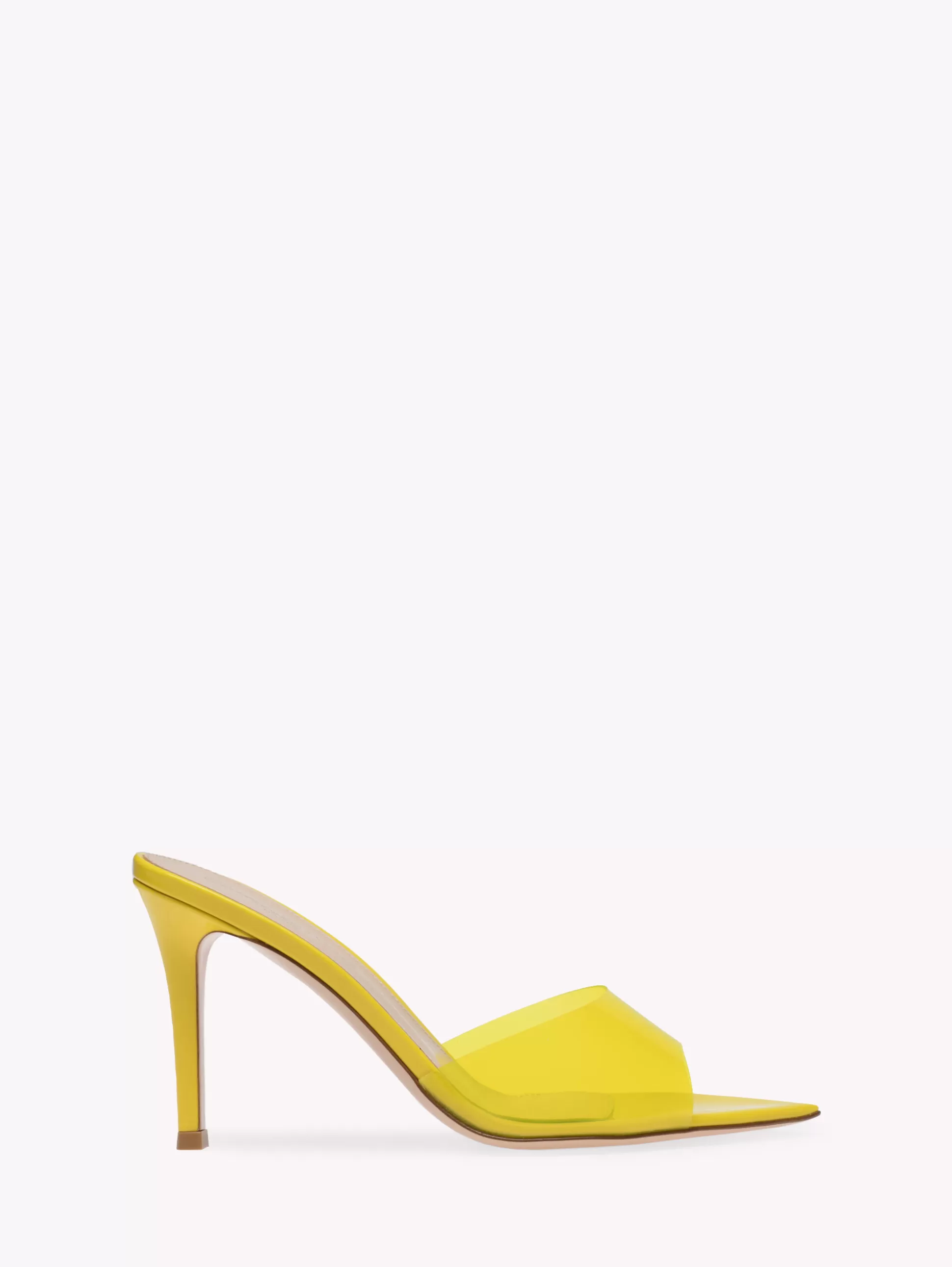 Gianvito Rossi Mules-ELLE 85 YELLOW