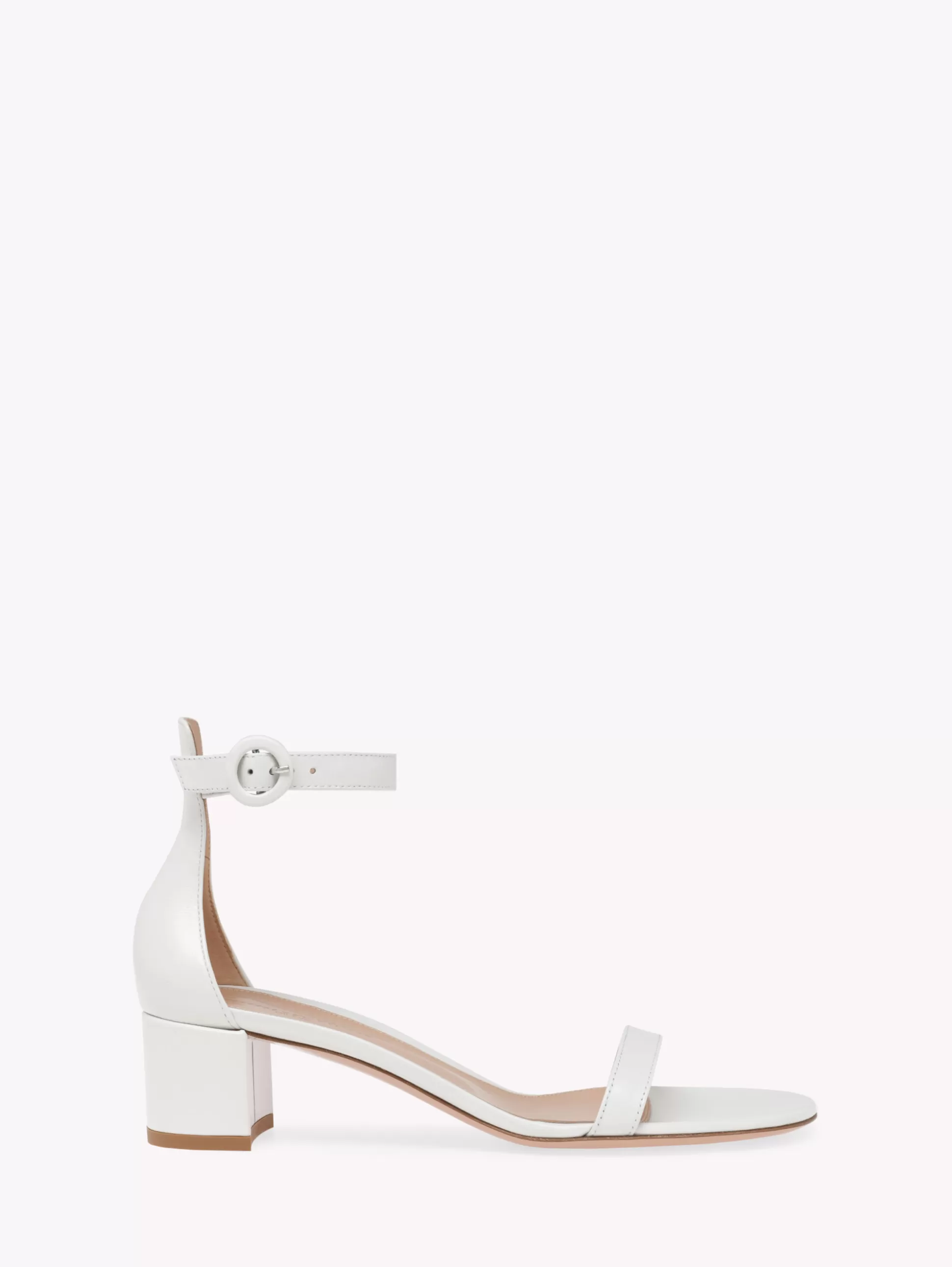 Gianvito Rossi Sandals-GAETA 45 WHITE LEATHER