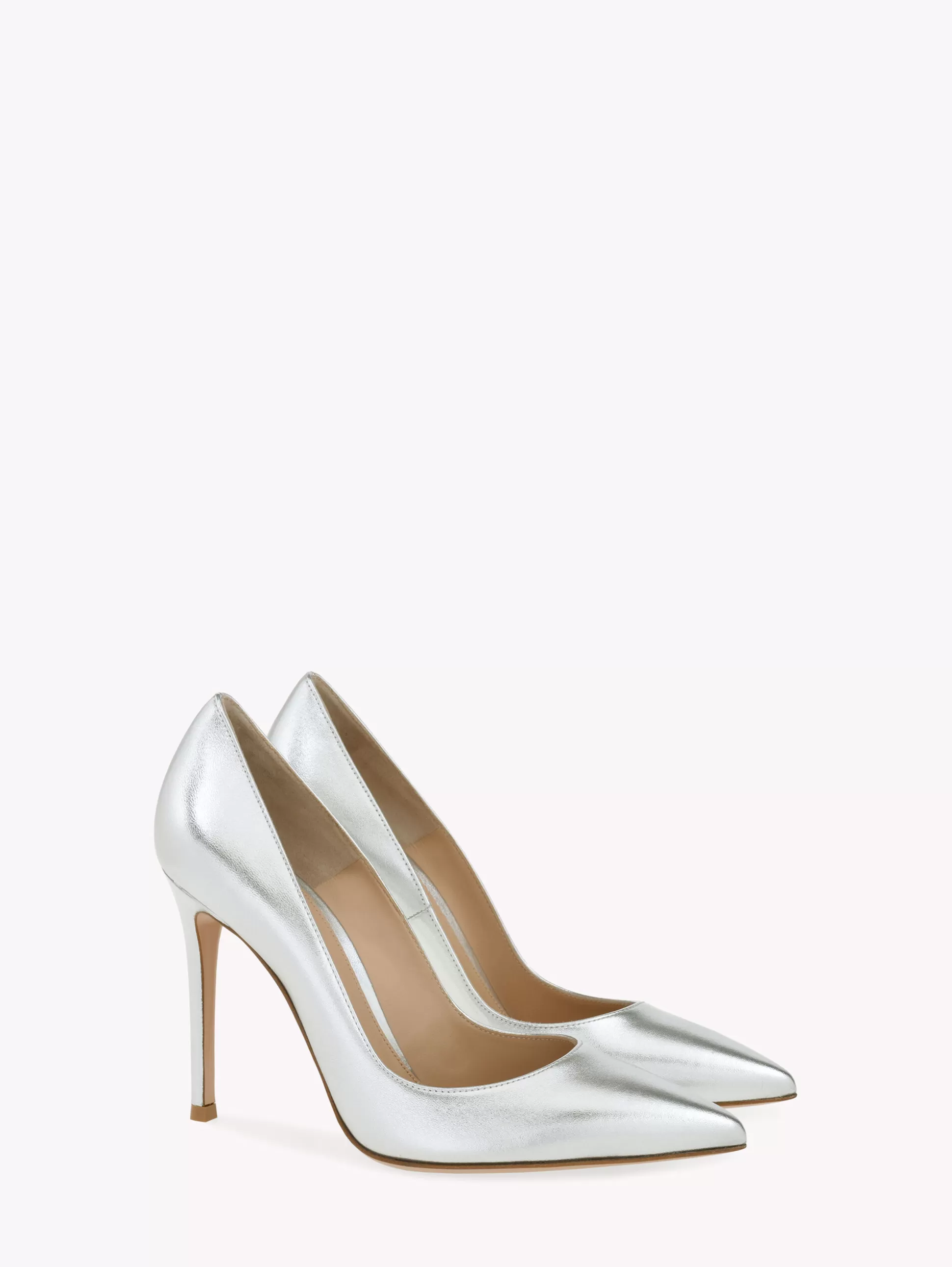 Gianvito Rossi Pumps | Signatures-GIANVITO 105 SILVER