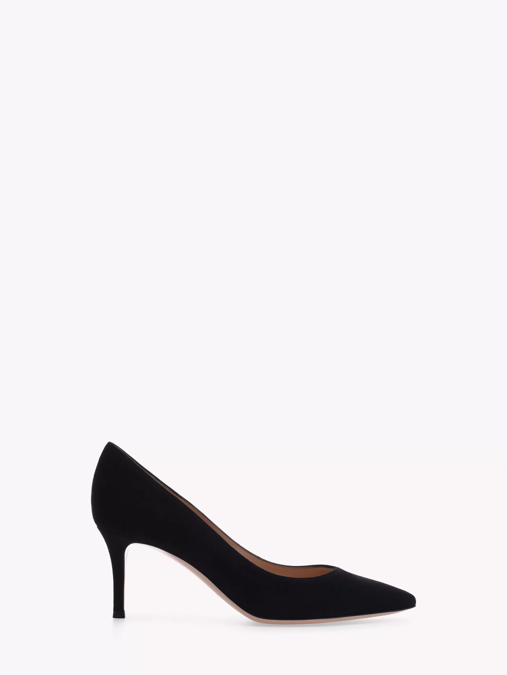 Gianvito Rossi Pumps-GIANVITO 70 BLACK SUEDE