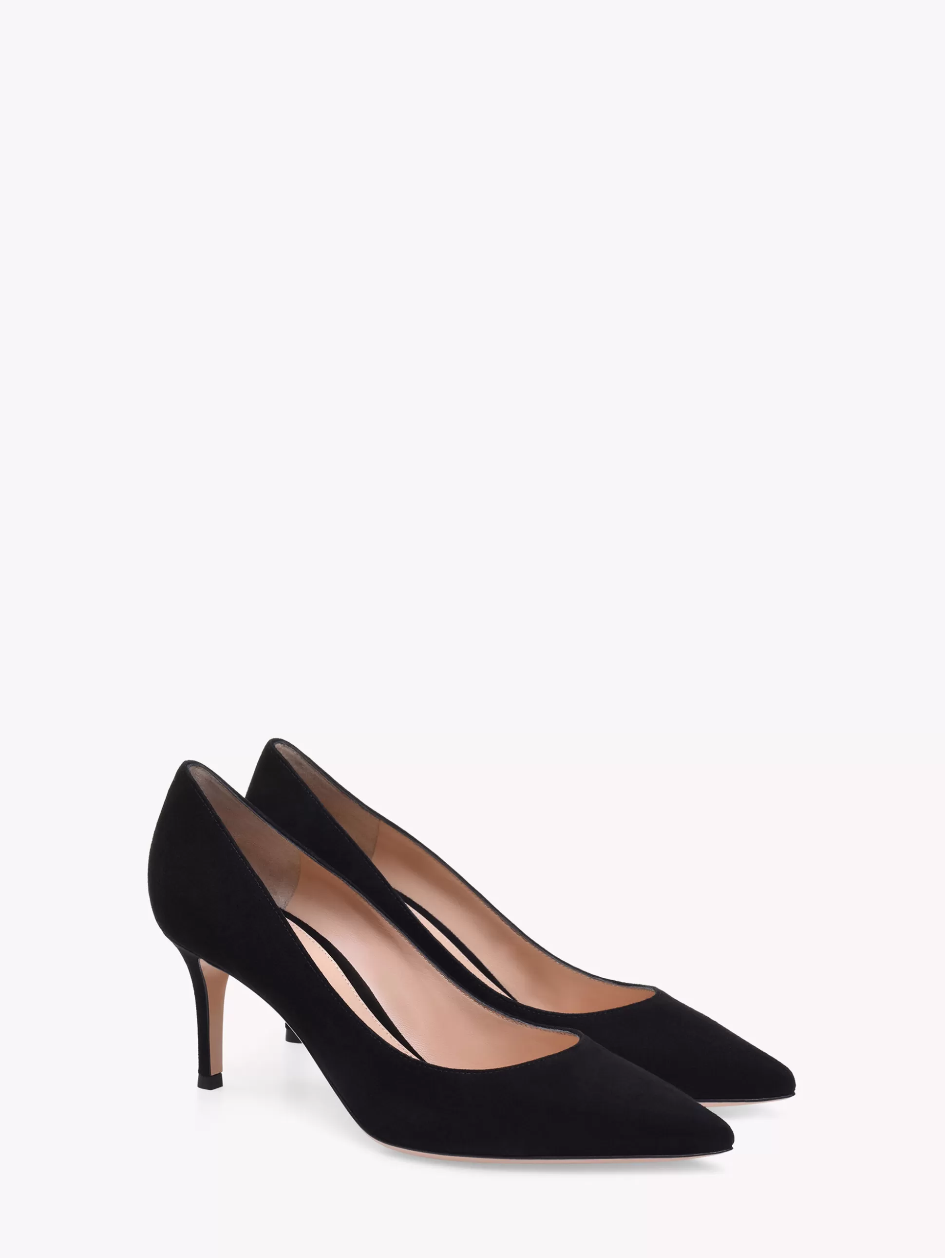 Gianvito Rossi Pumps-GIANVITO 70 BLACK SUEDE