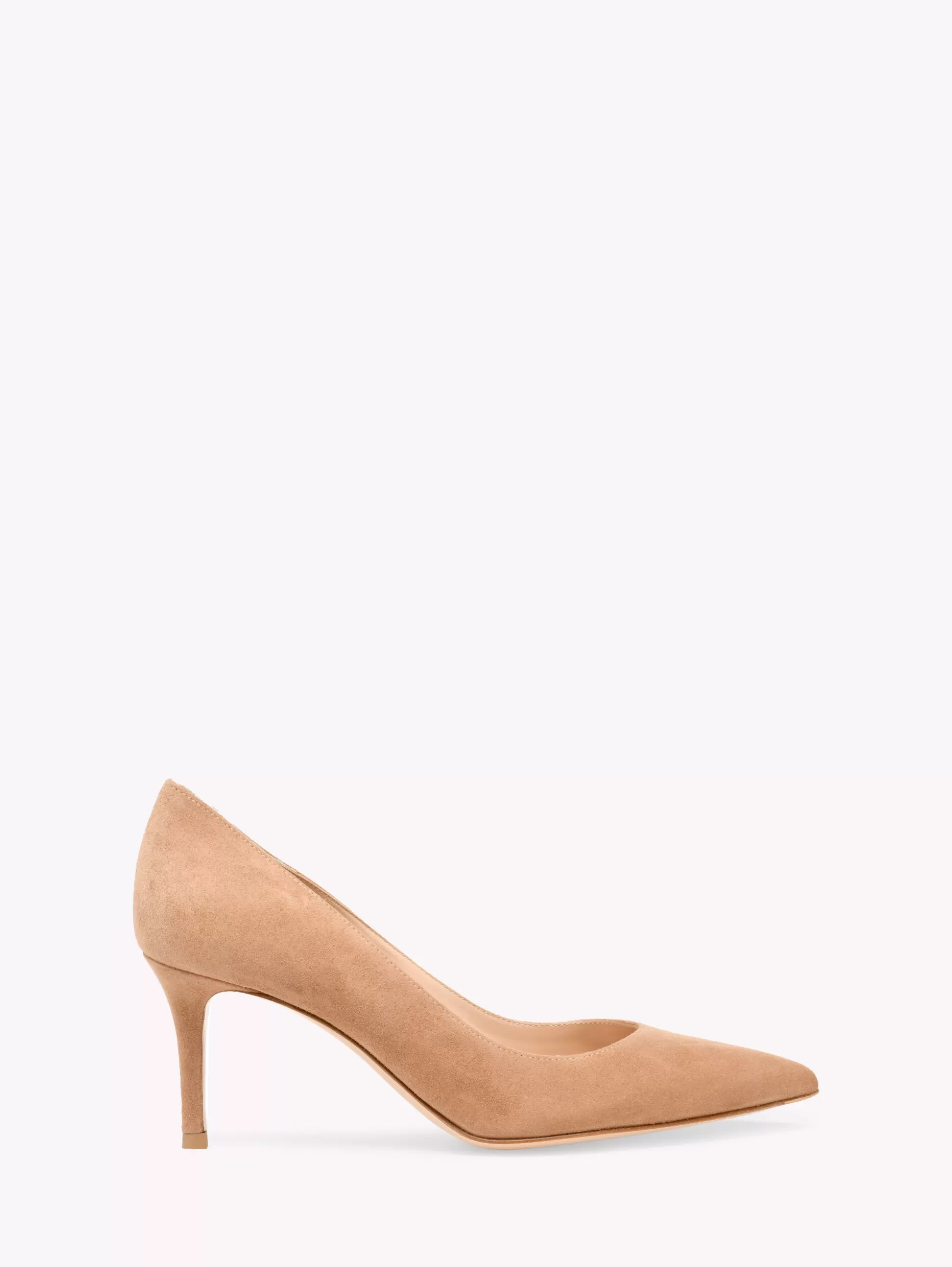 Gianvito Rossi Pumps-GIANVITO 70 PRALINE PINK SUEDE