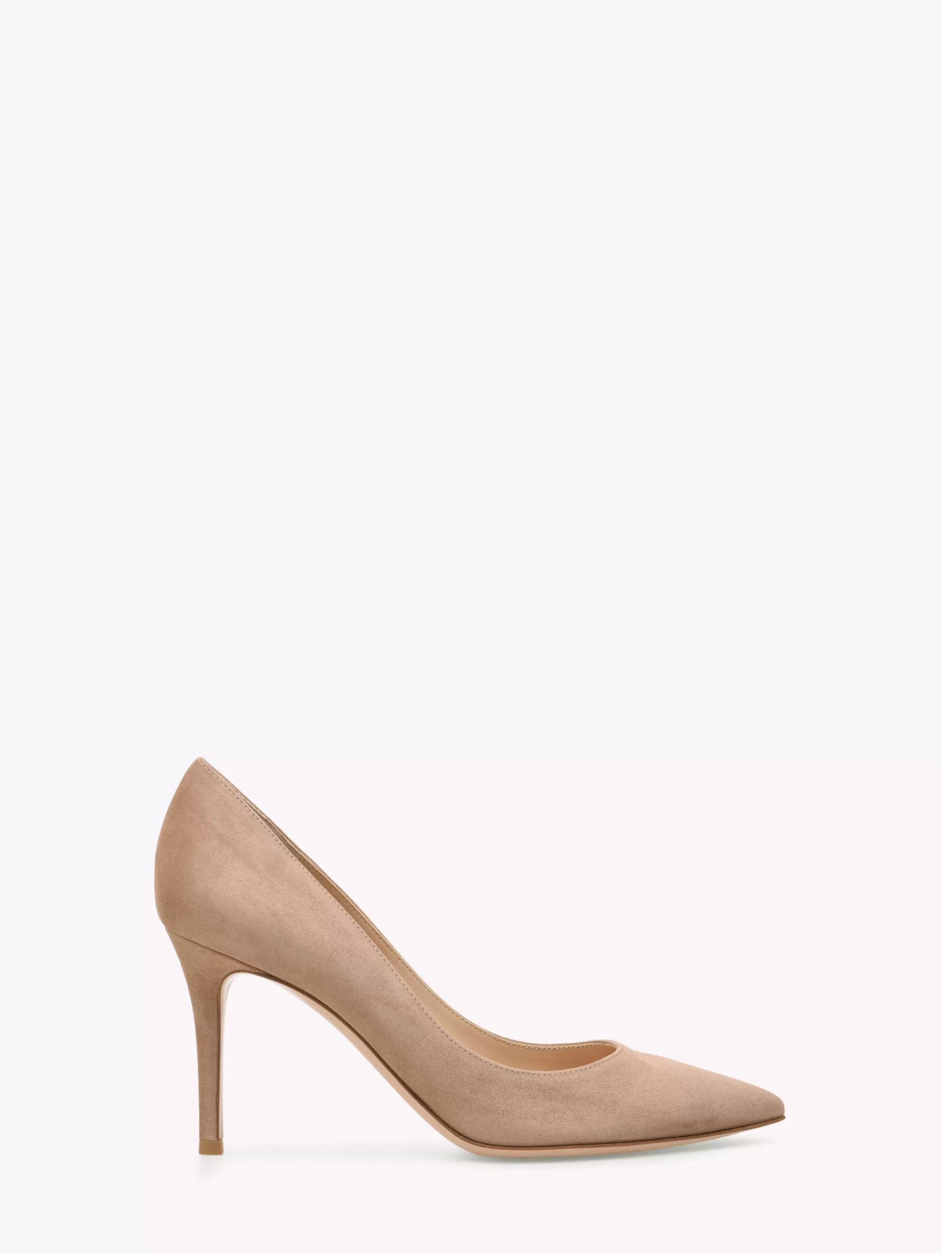 Gianvito Rossi Pumps-GIANVITO 85 PRALINE PINK SUEDE