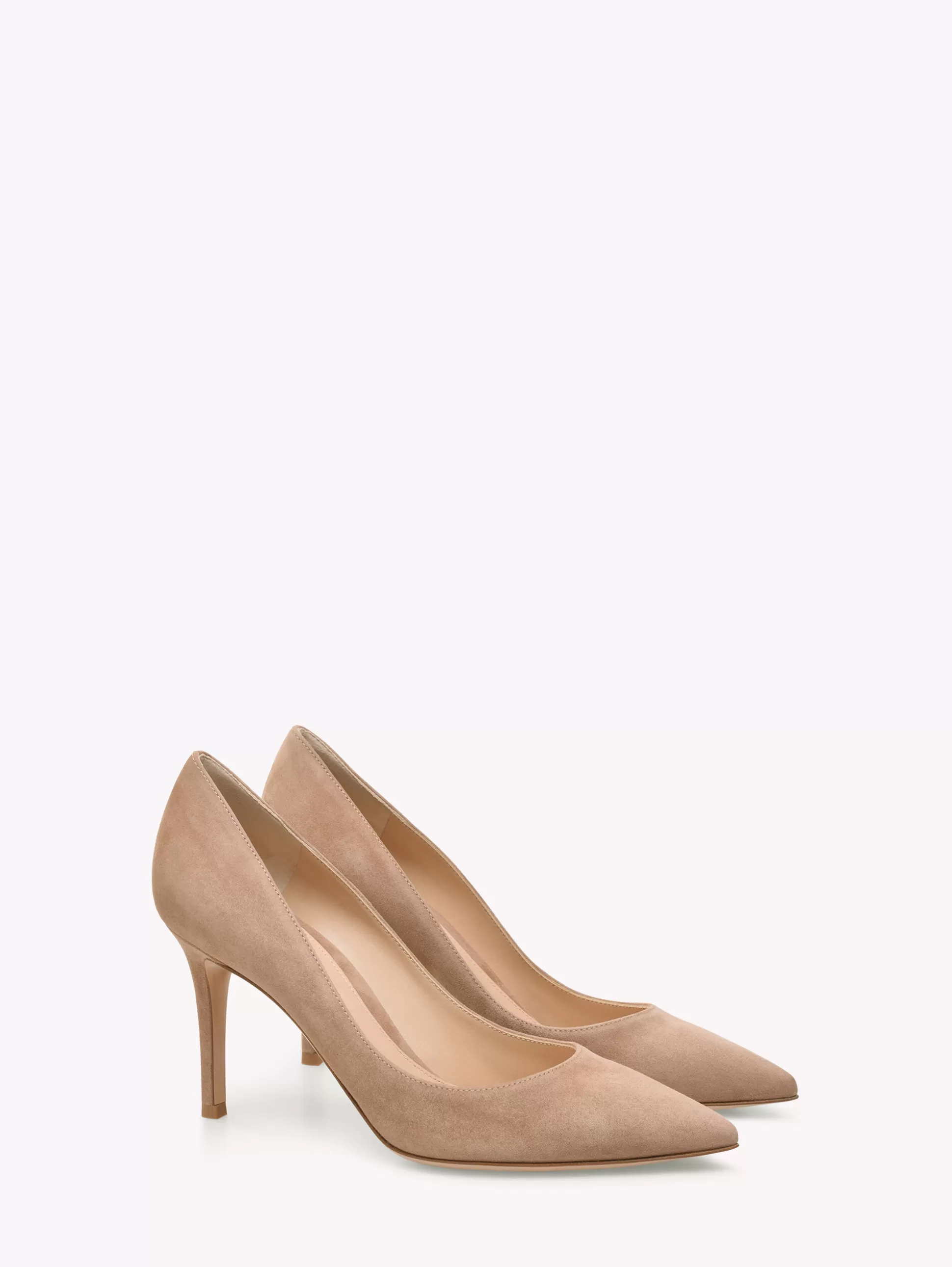 Gianvito Rossi Pumps-GIANVITO 85 PRALINE PINK SUEDE