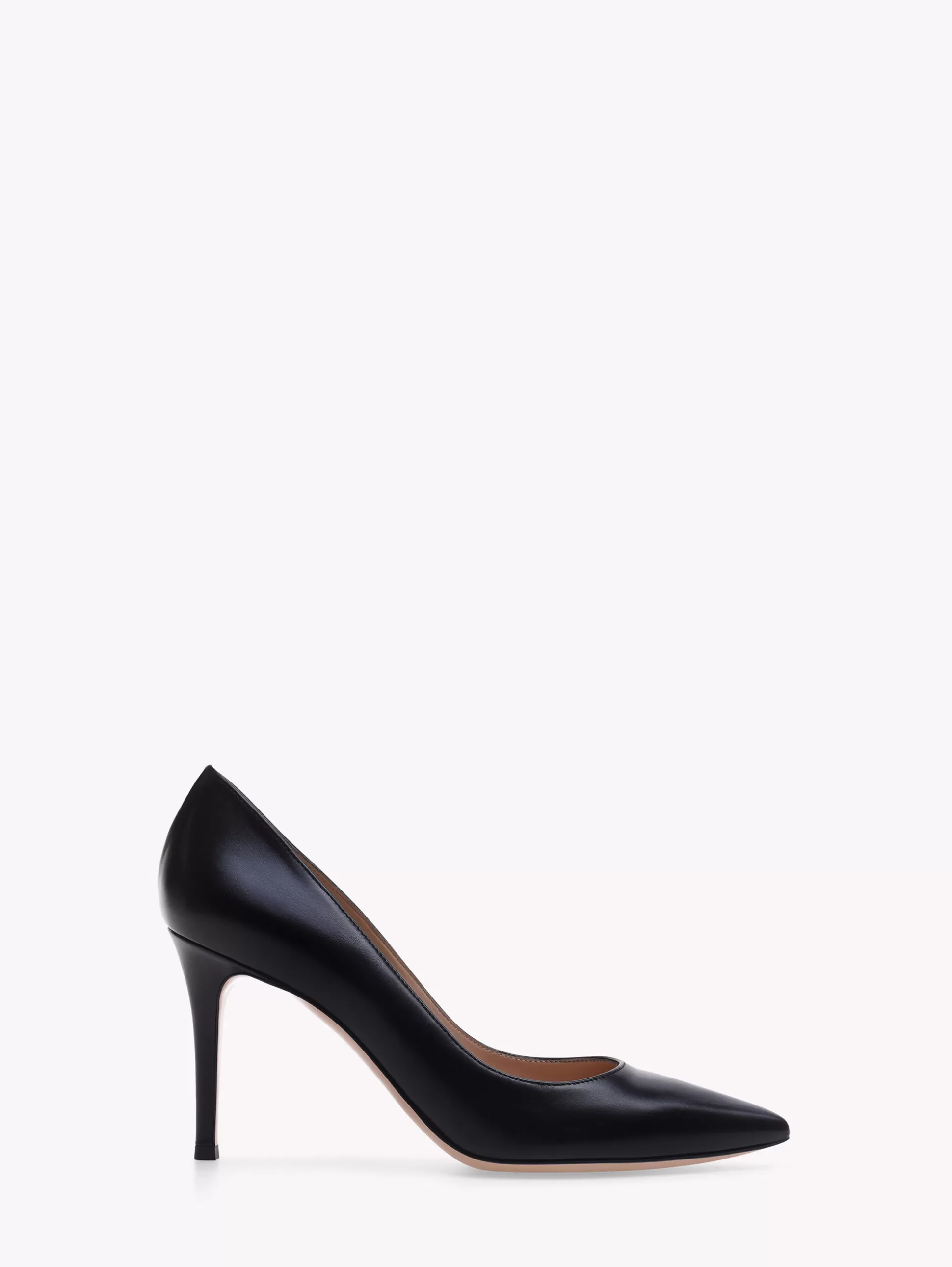 Gianvito Rossi Pumps-GIANVITO 85 BLACK LEATHER