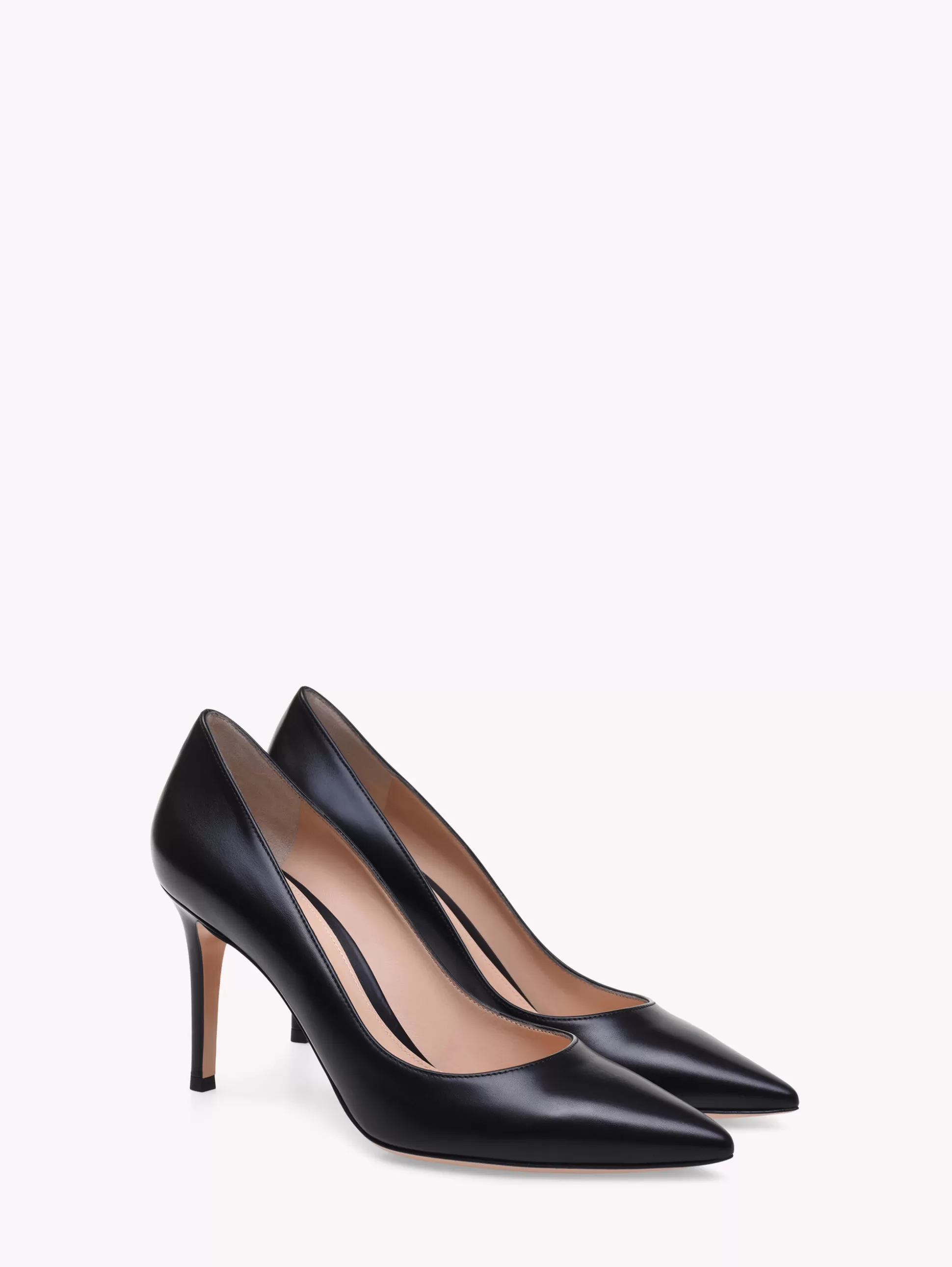 Gianvito Rossi Pumps-GIANVITO 85 BLACK LEATHER