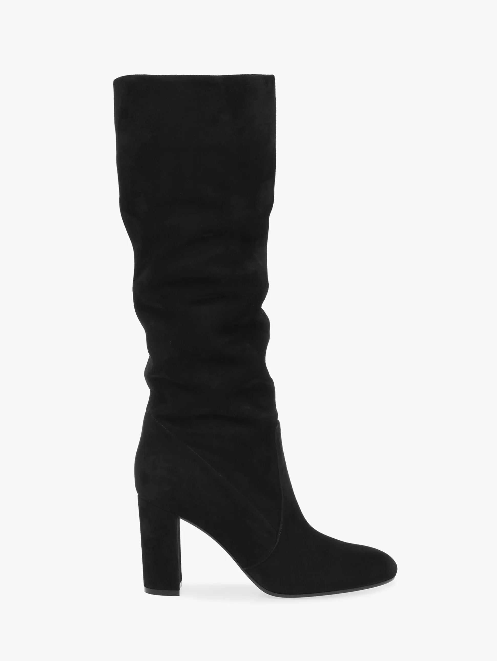 Gianvito Rossi Boots-GLEN BLACK SUEDE