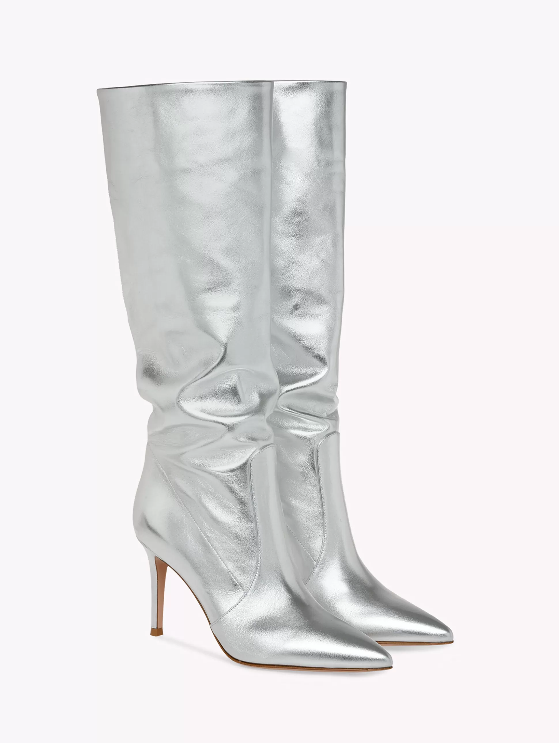 Gianvito Rossi Boots-HANSEN SILVER