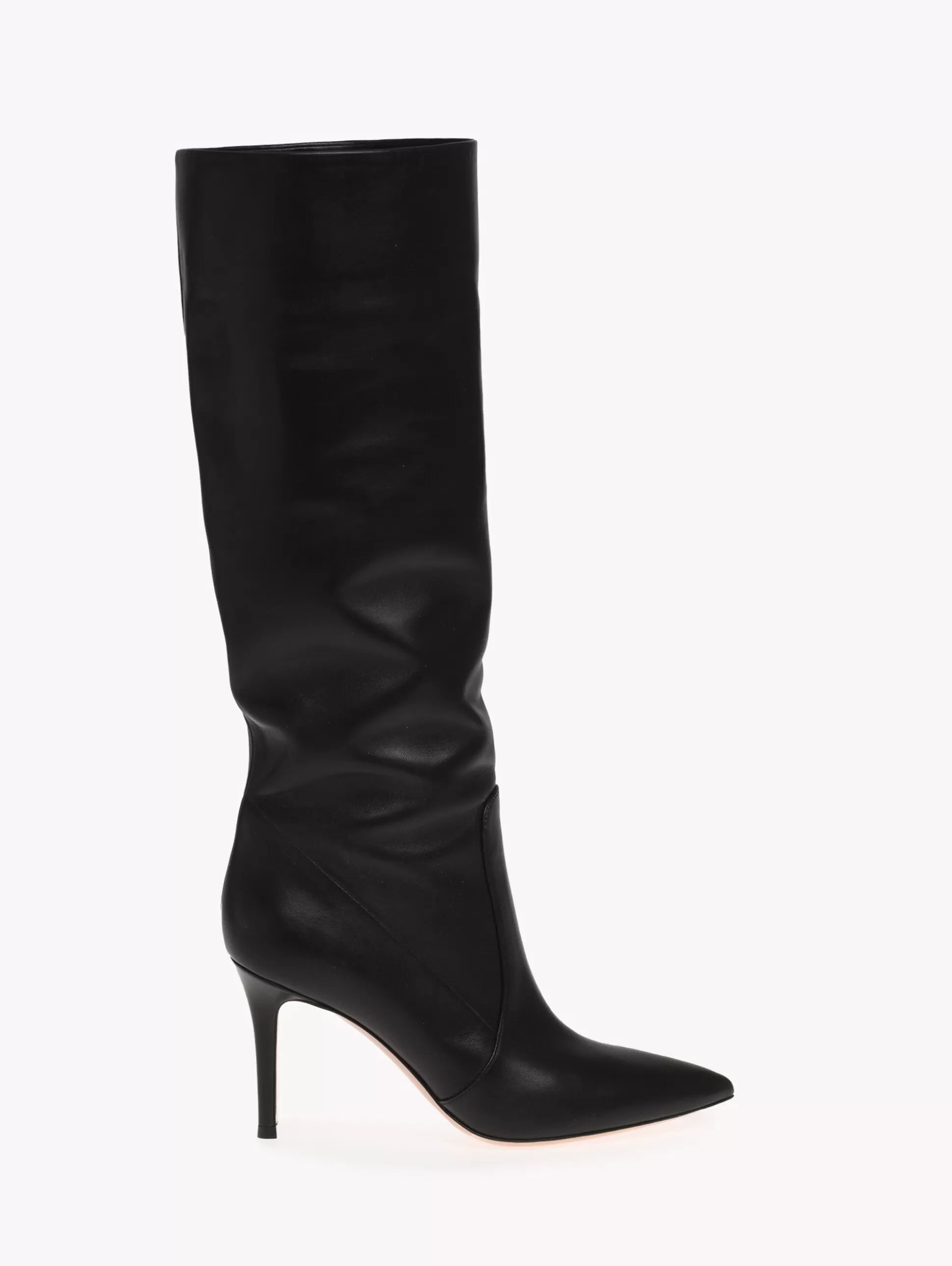 Gianvito Rossi Boots | Signatures-HANSEN BLACK LEATHER