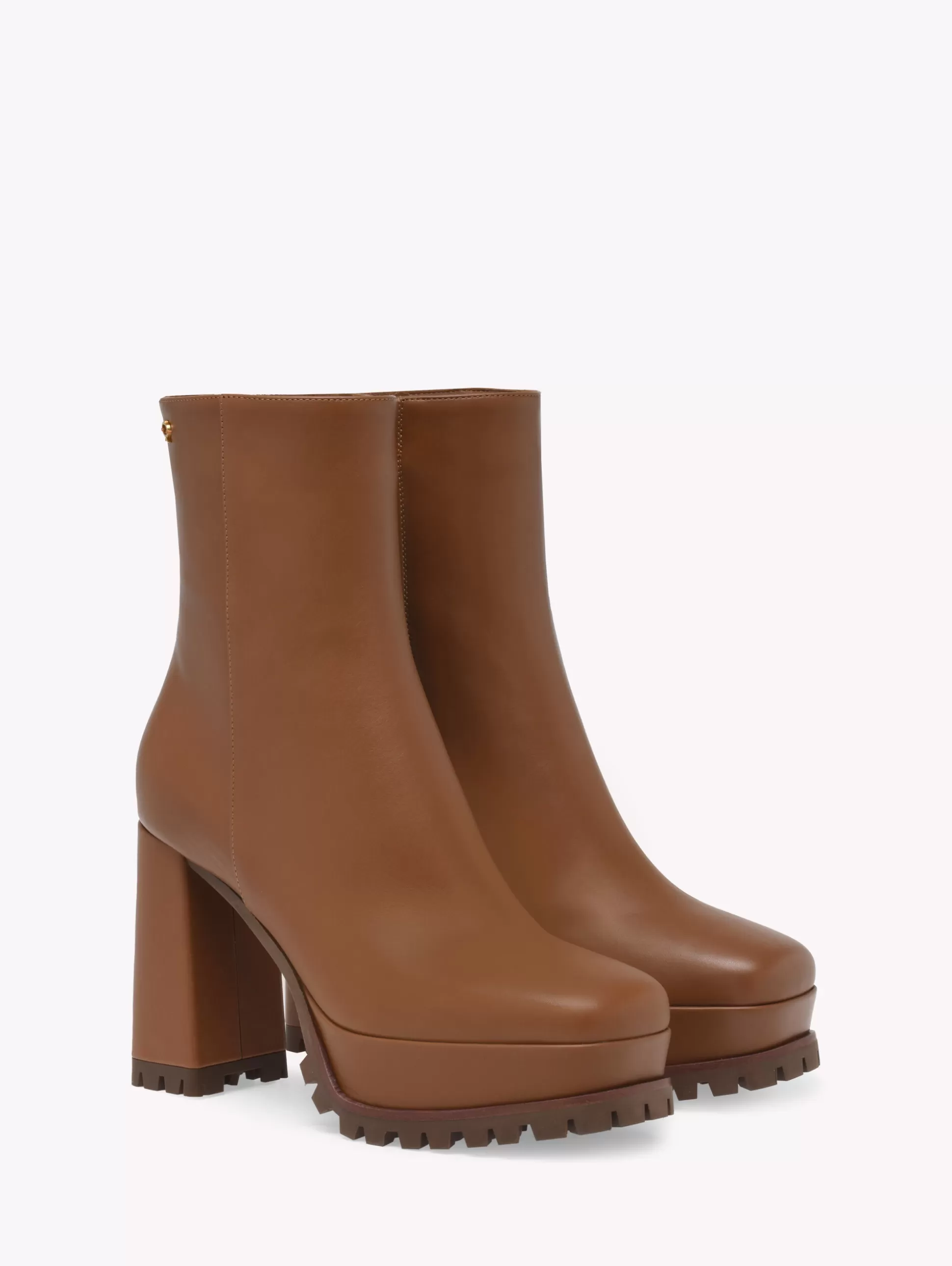 Gianvito Rossi Booties-HARLEM BROWN