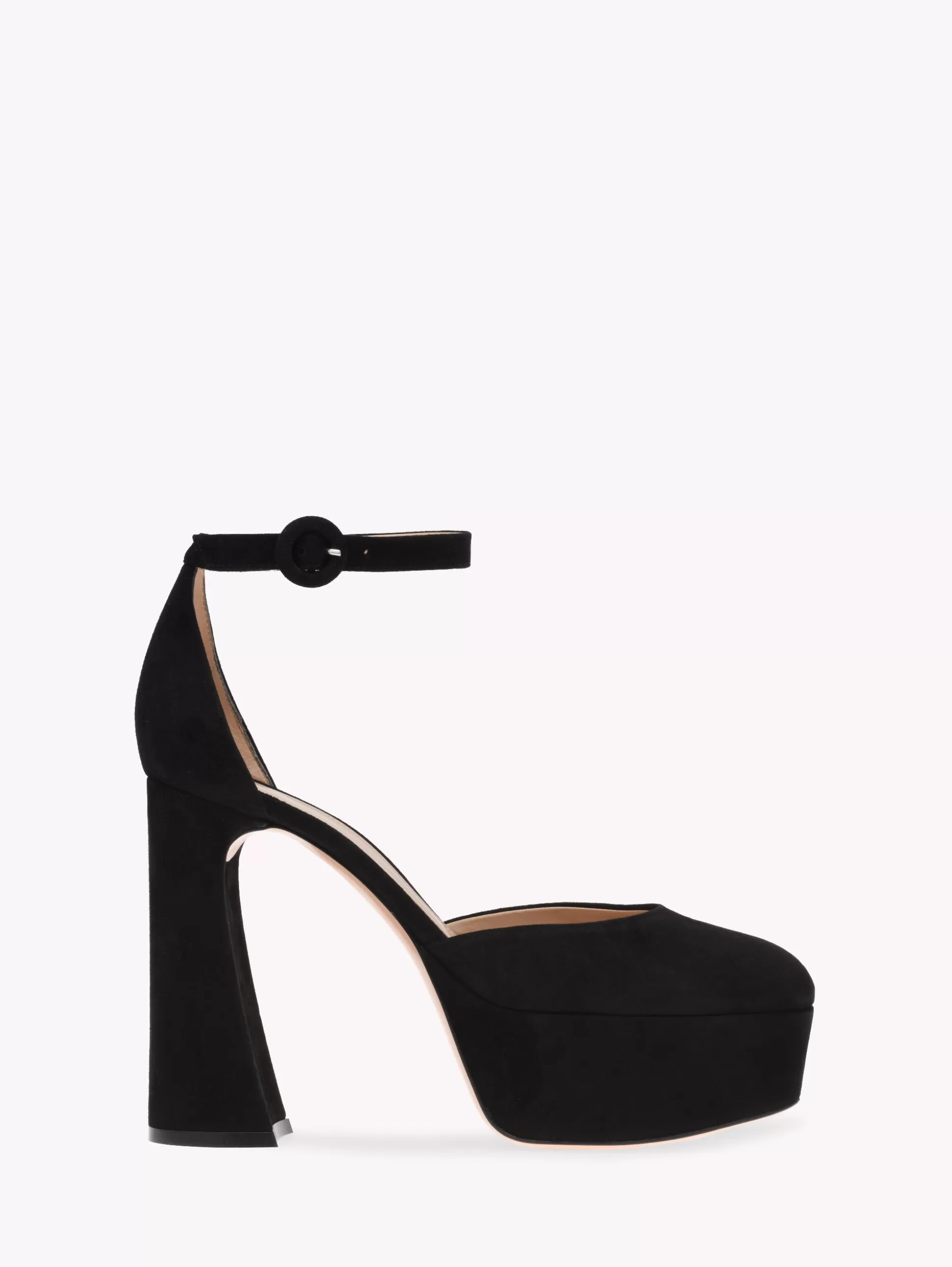 Gianvito Rossi Pumps-HOLLY D'ORSAY BLACK SUEDE