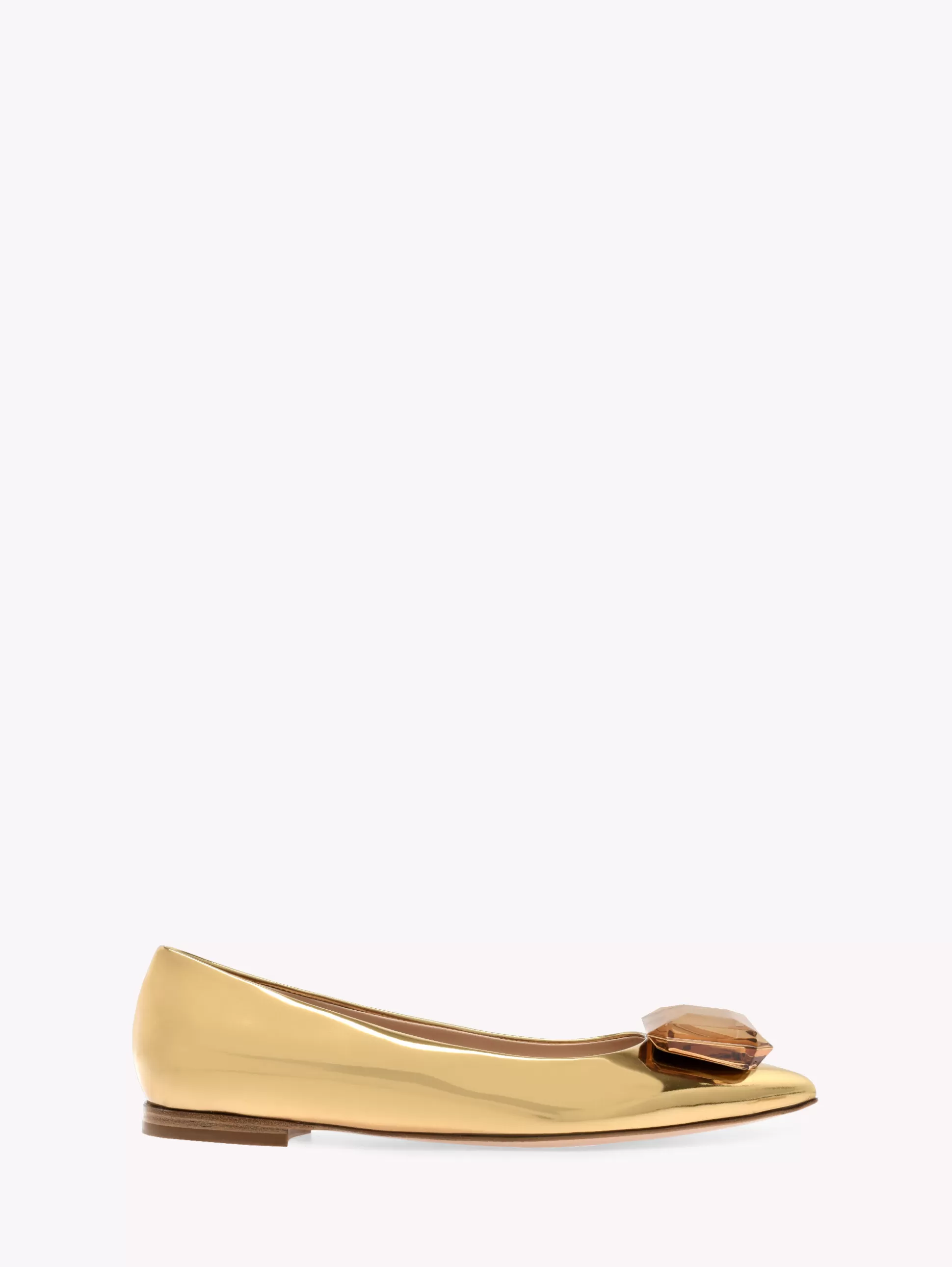 Gianvito Rossi Flats-JAIPUR 05 GOLD