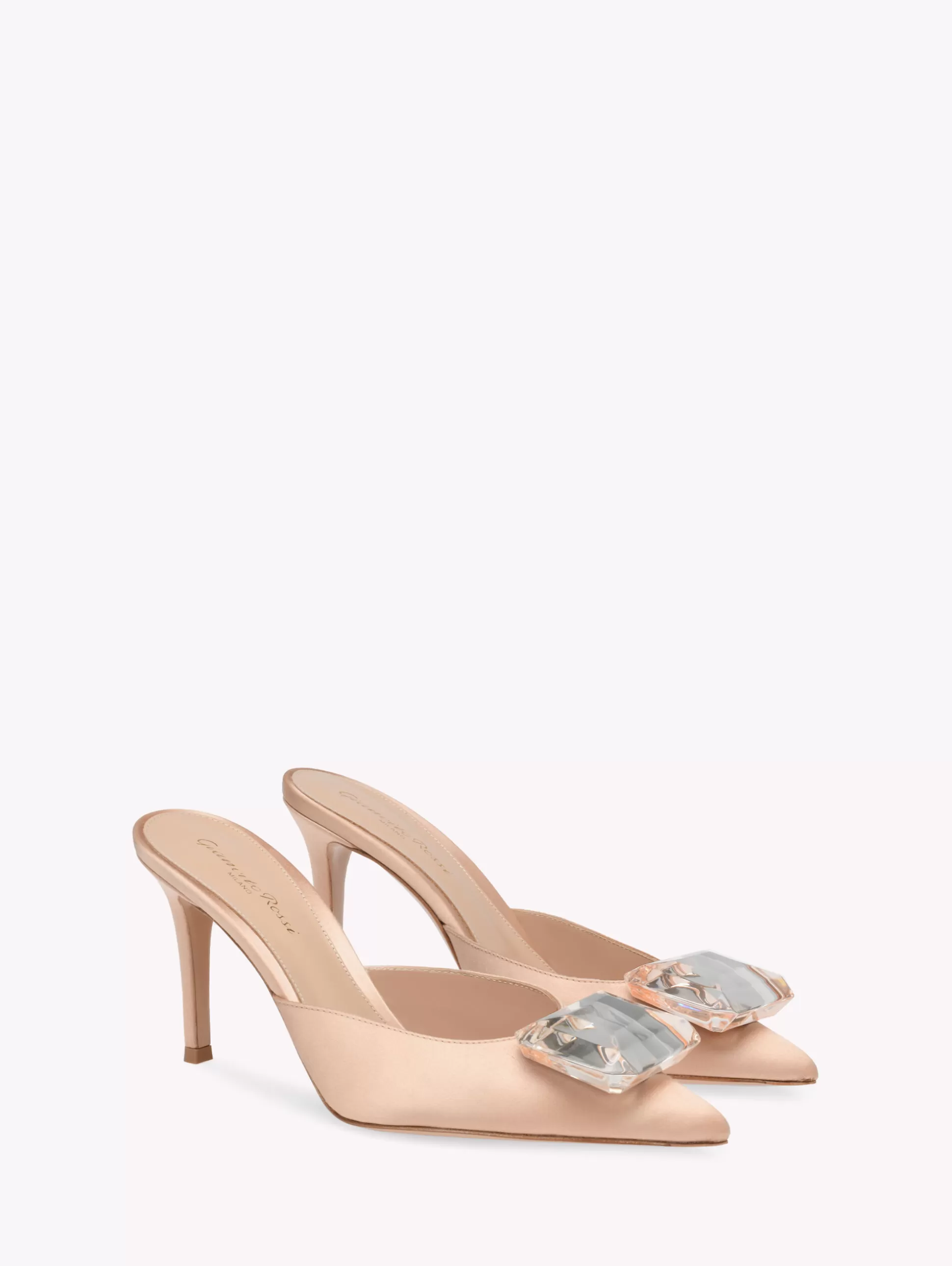 Gianvito Rossi Mules-JAIPUR MULE 85 PINK